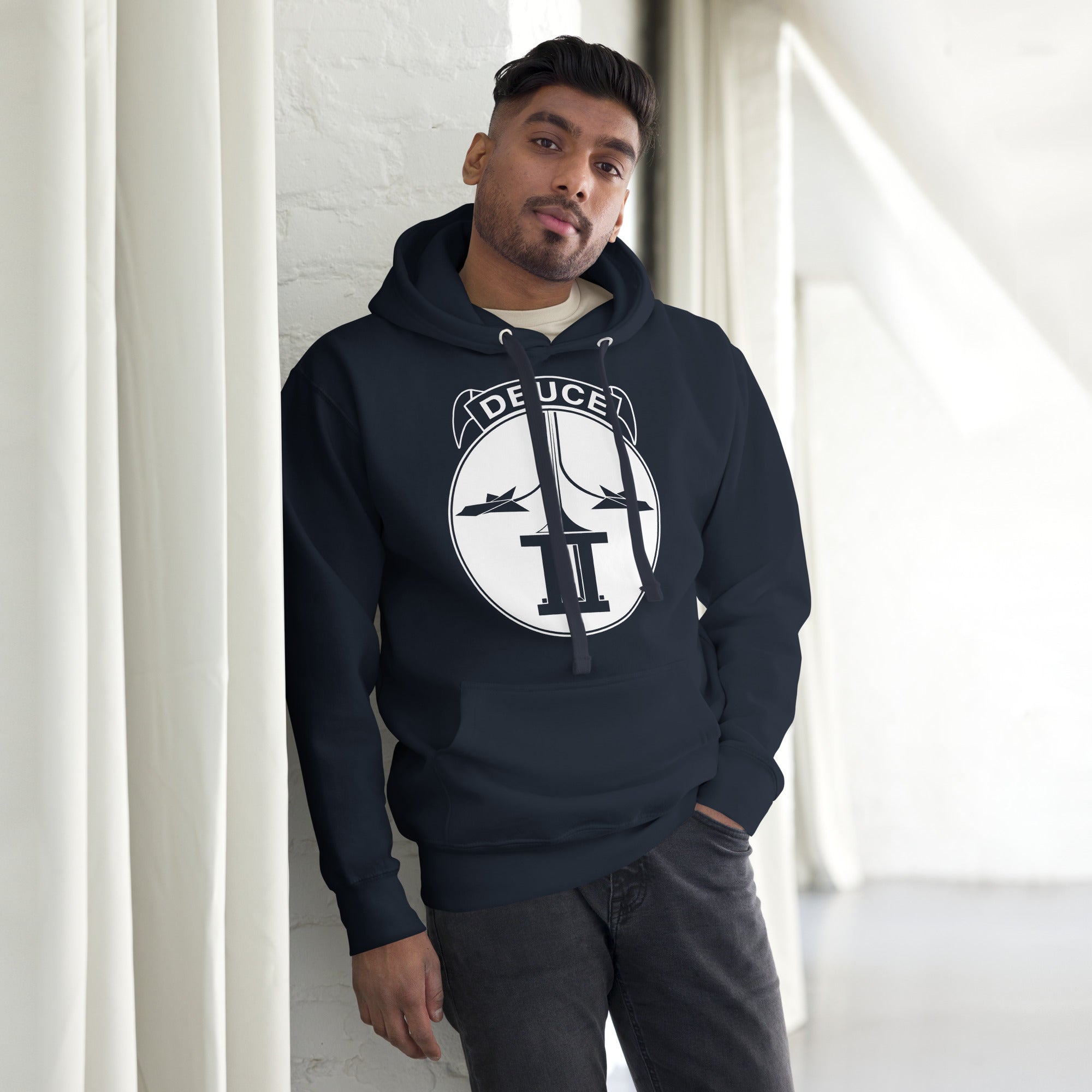 Squadron 2: Deuce Hoodie- White