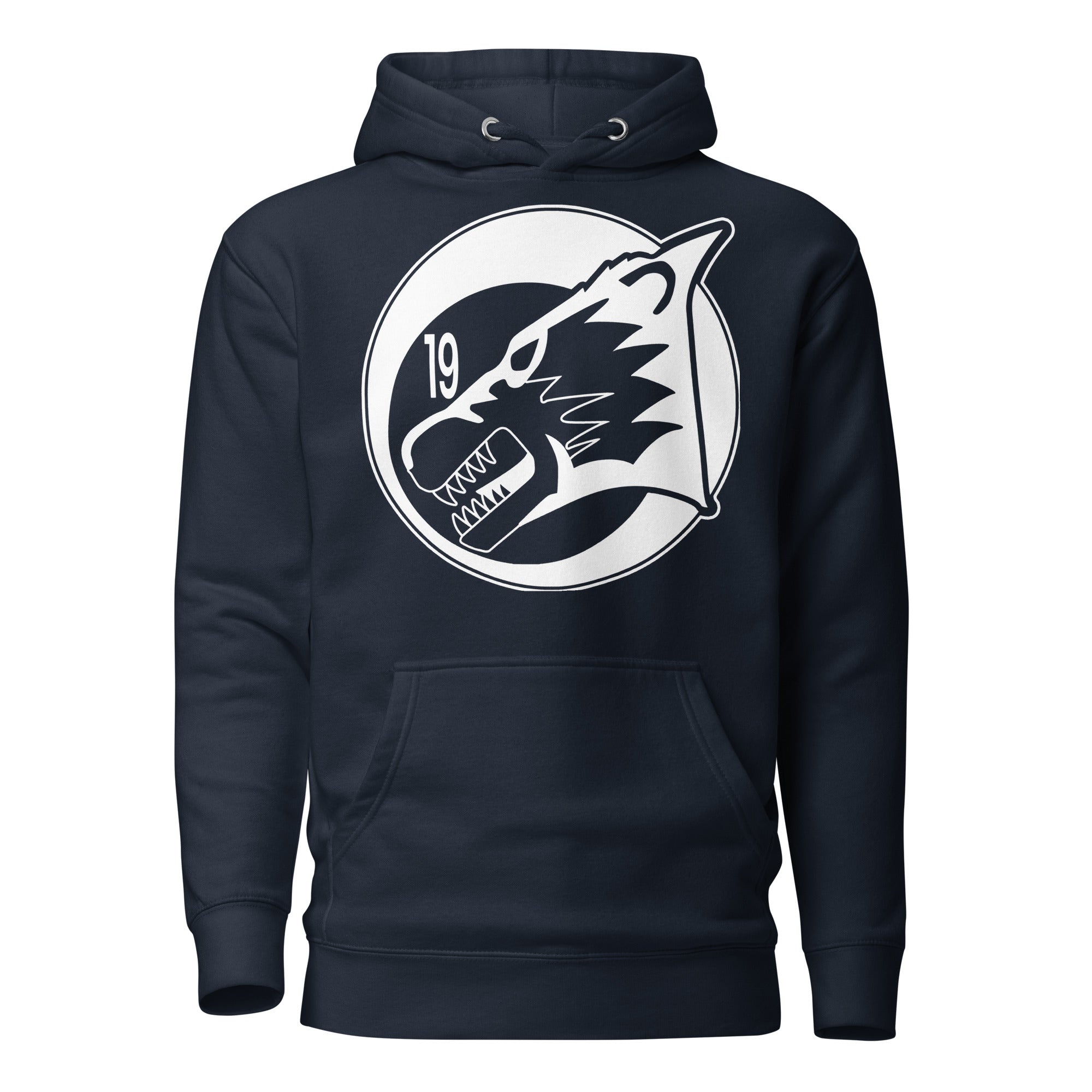 Squadron 19: Wolverines Hoodie- White