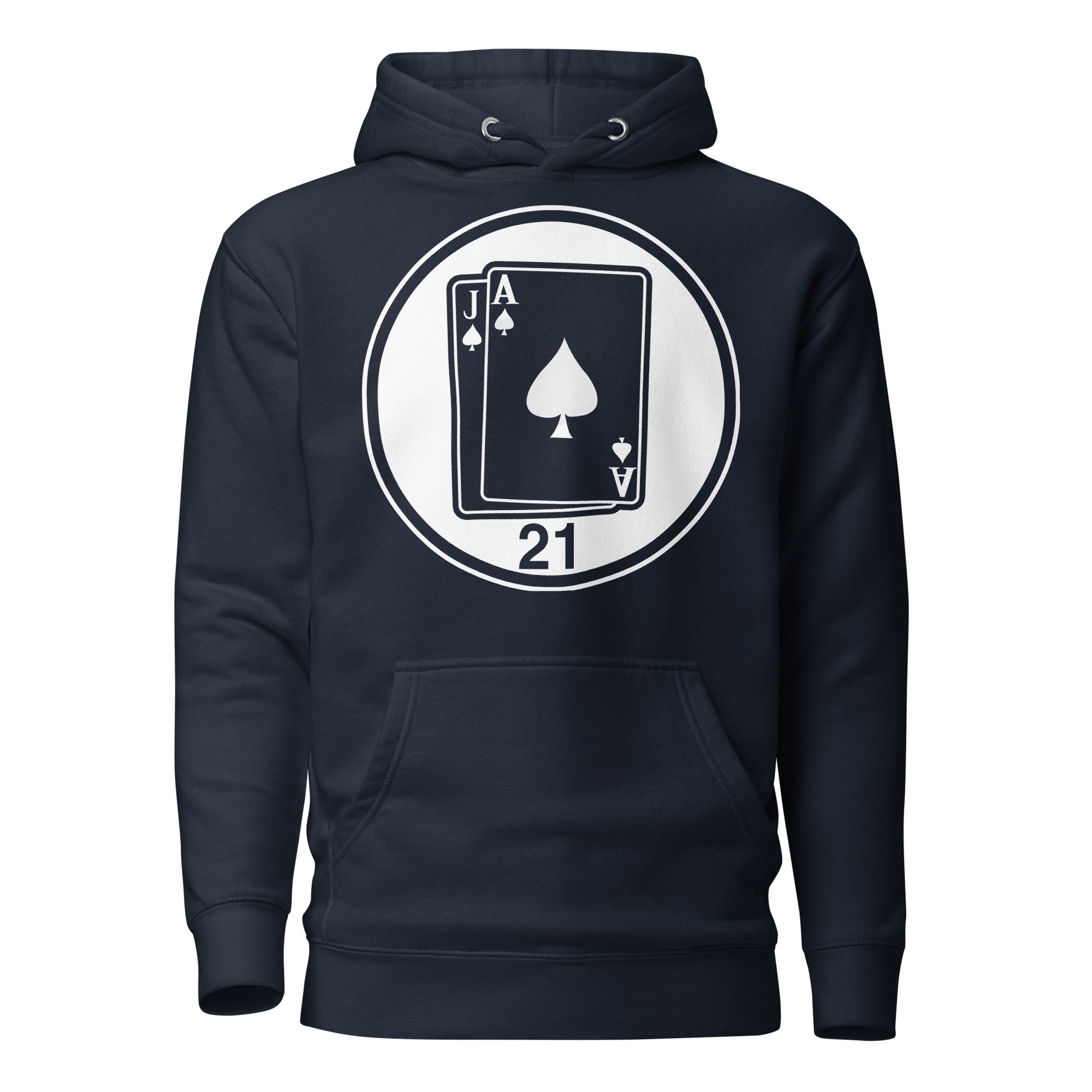 Squadron 21: Blackjacks Hoodie- White