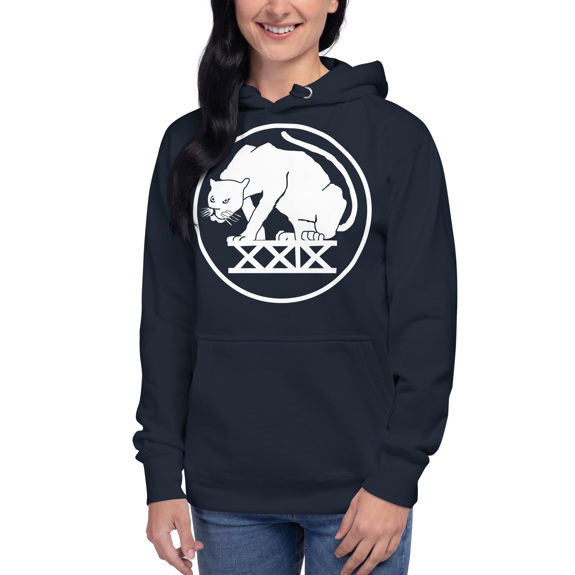 Squadron 29: Black Panthers Hoodie- White