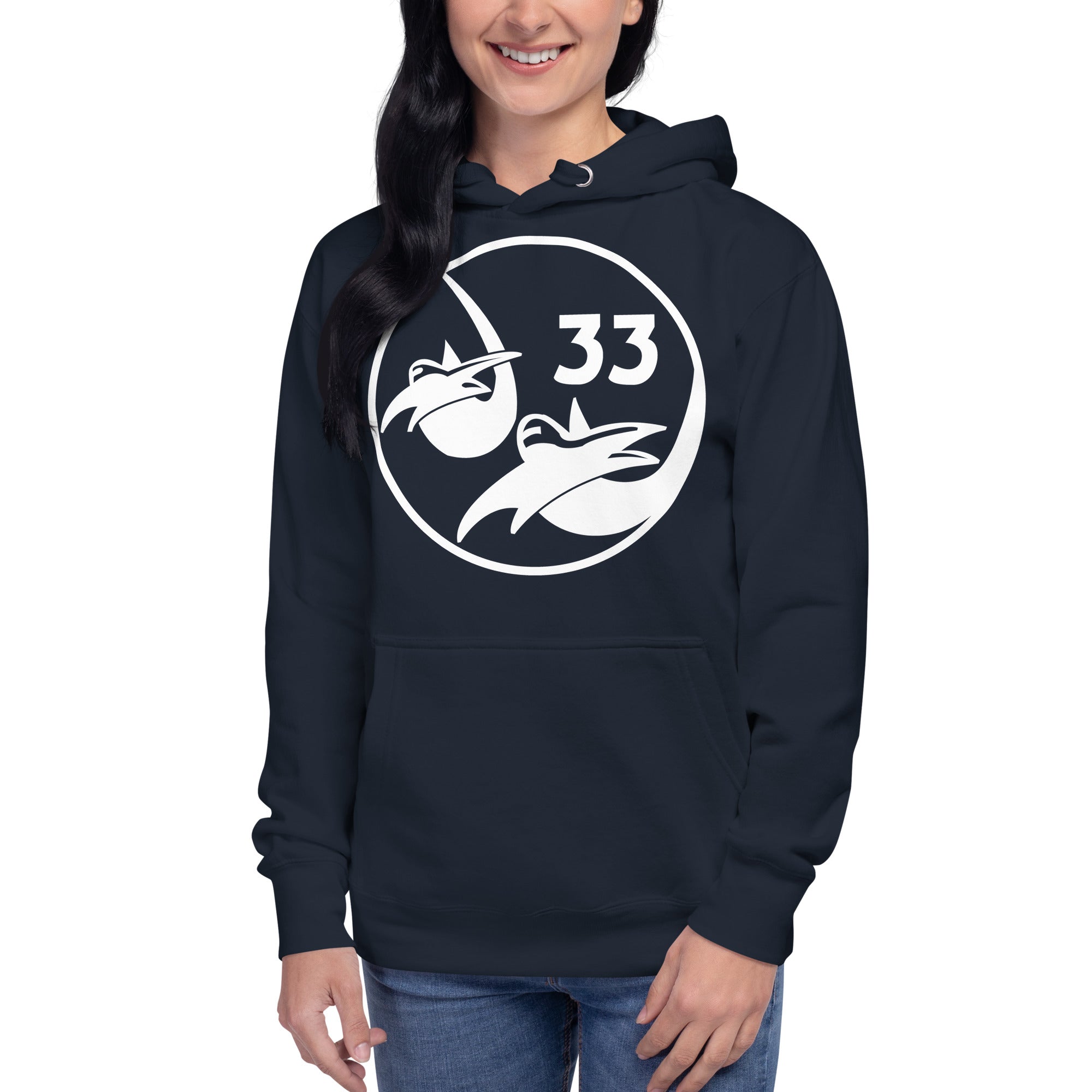 Squadron 33: King Ratz Hoodie- White