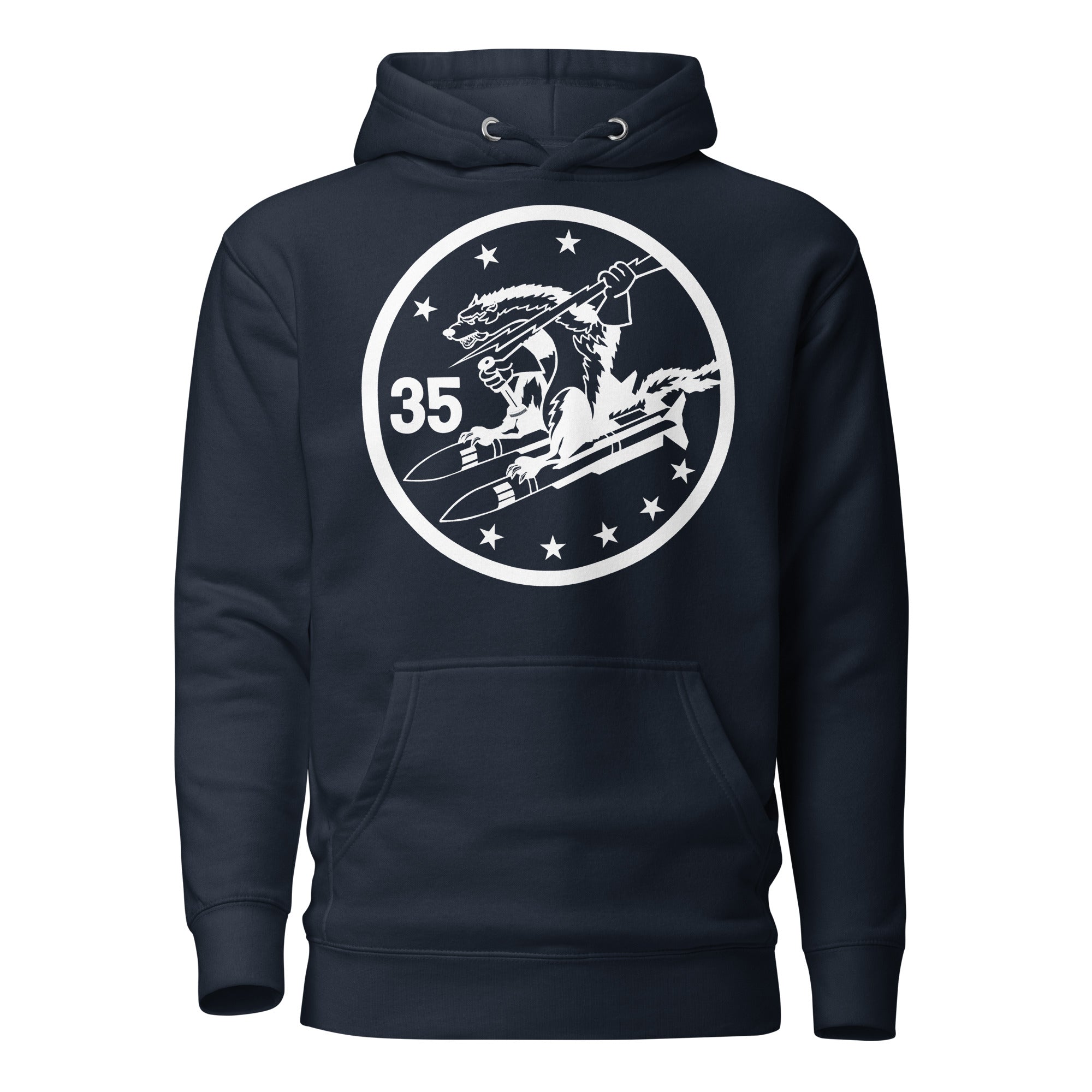 Squadron 35: Wild Weasels Hoodie- White