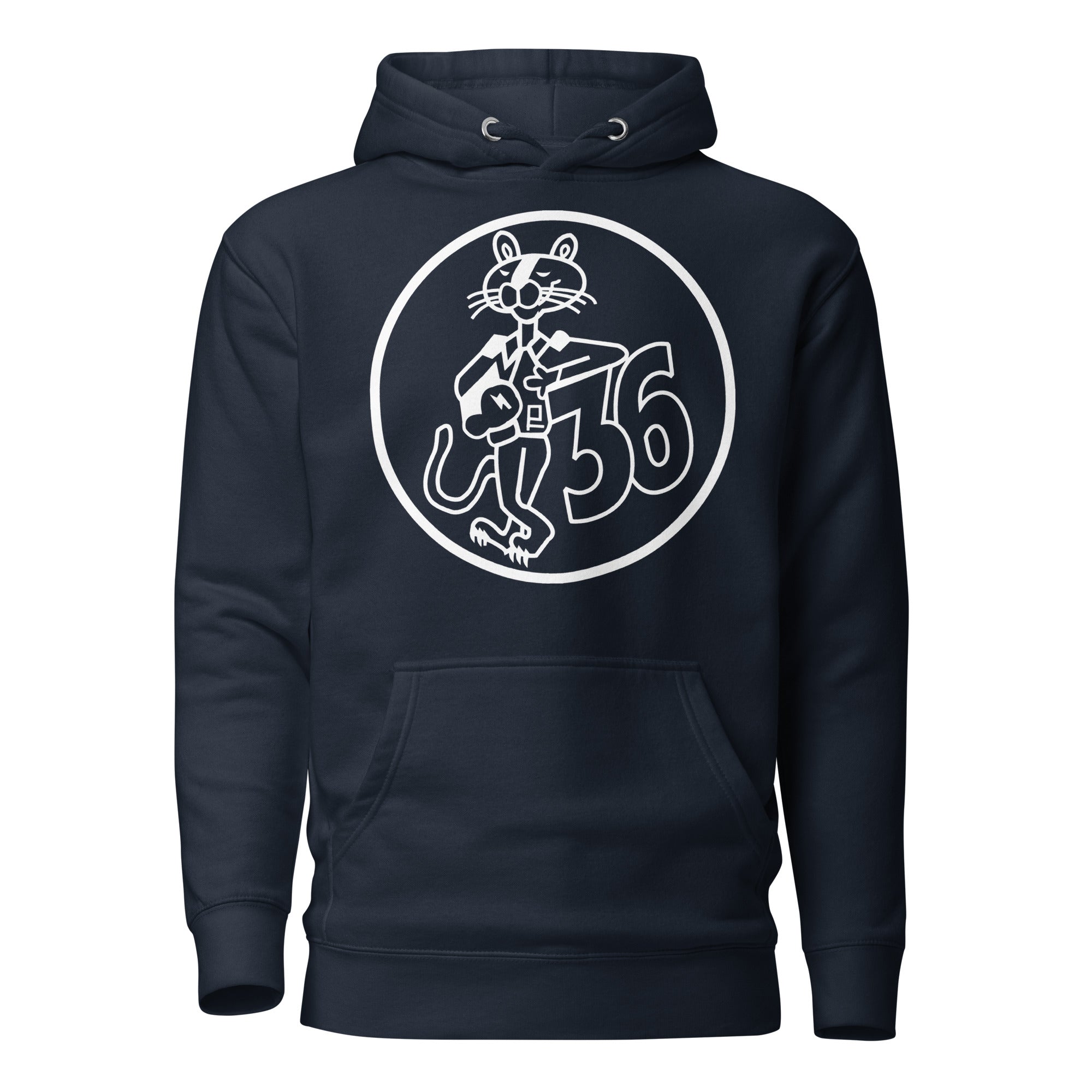 Squadron 36: Pink Panthers Hoodie- White