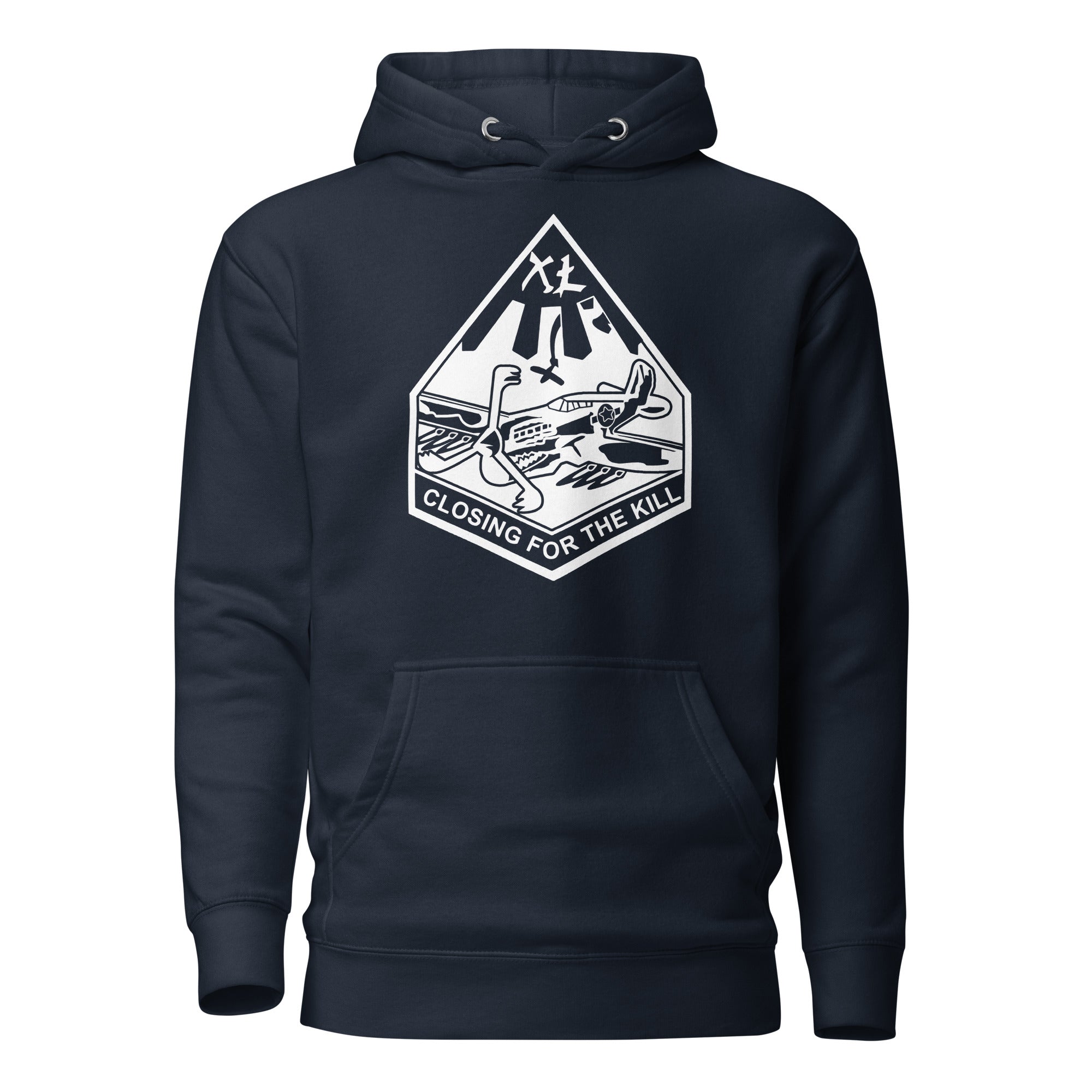 Squadron 40: Warhawks Hoodie- White