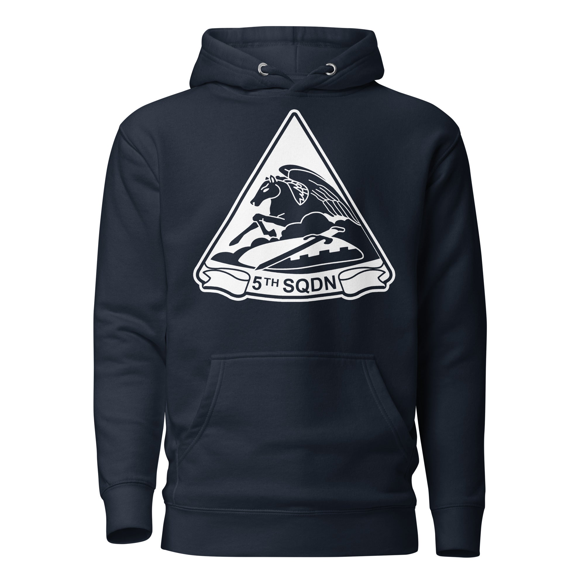 Squadron 5C: Wolfpack Hoodie- White