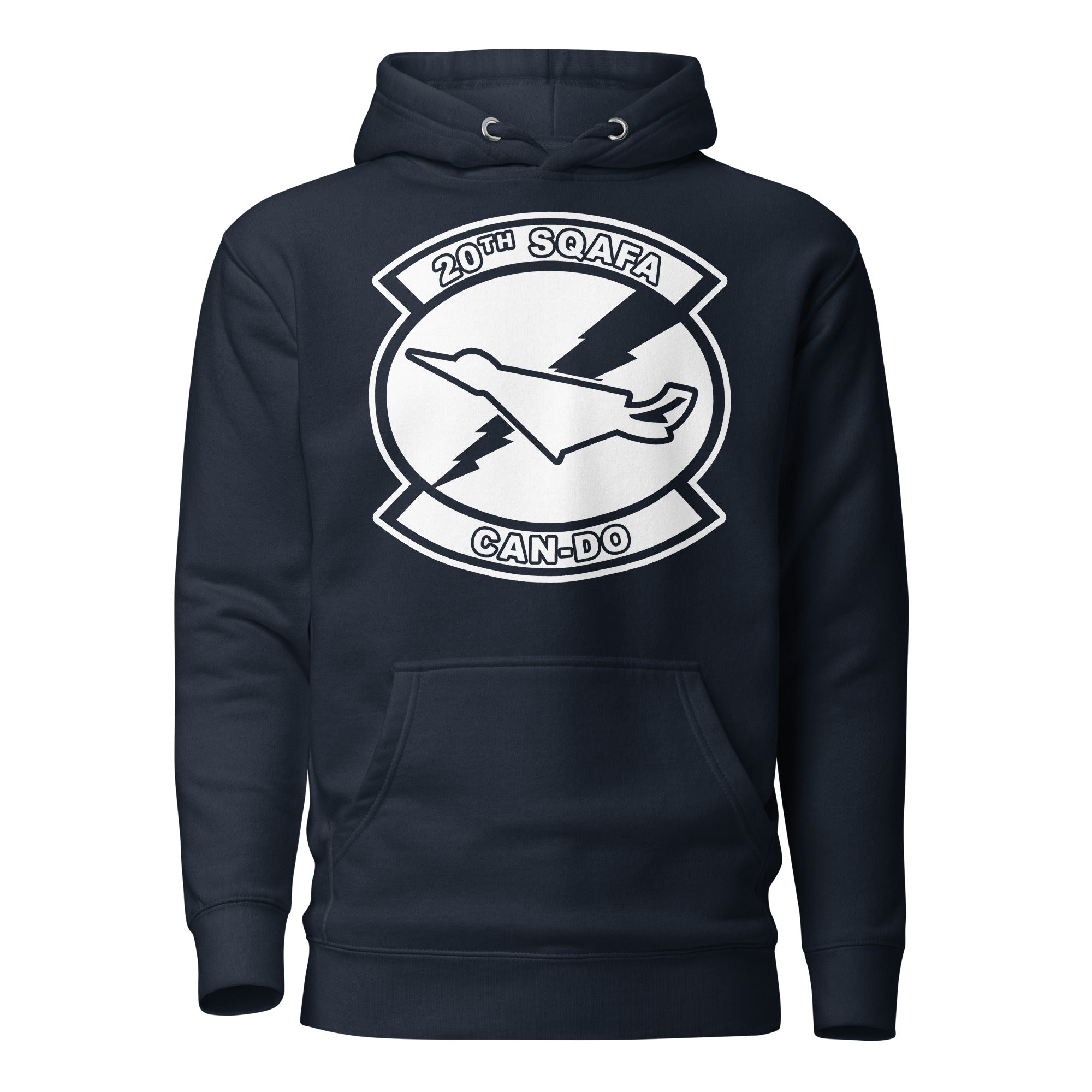 Squadron 20B: Can - Do Hoodie- White