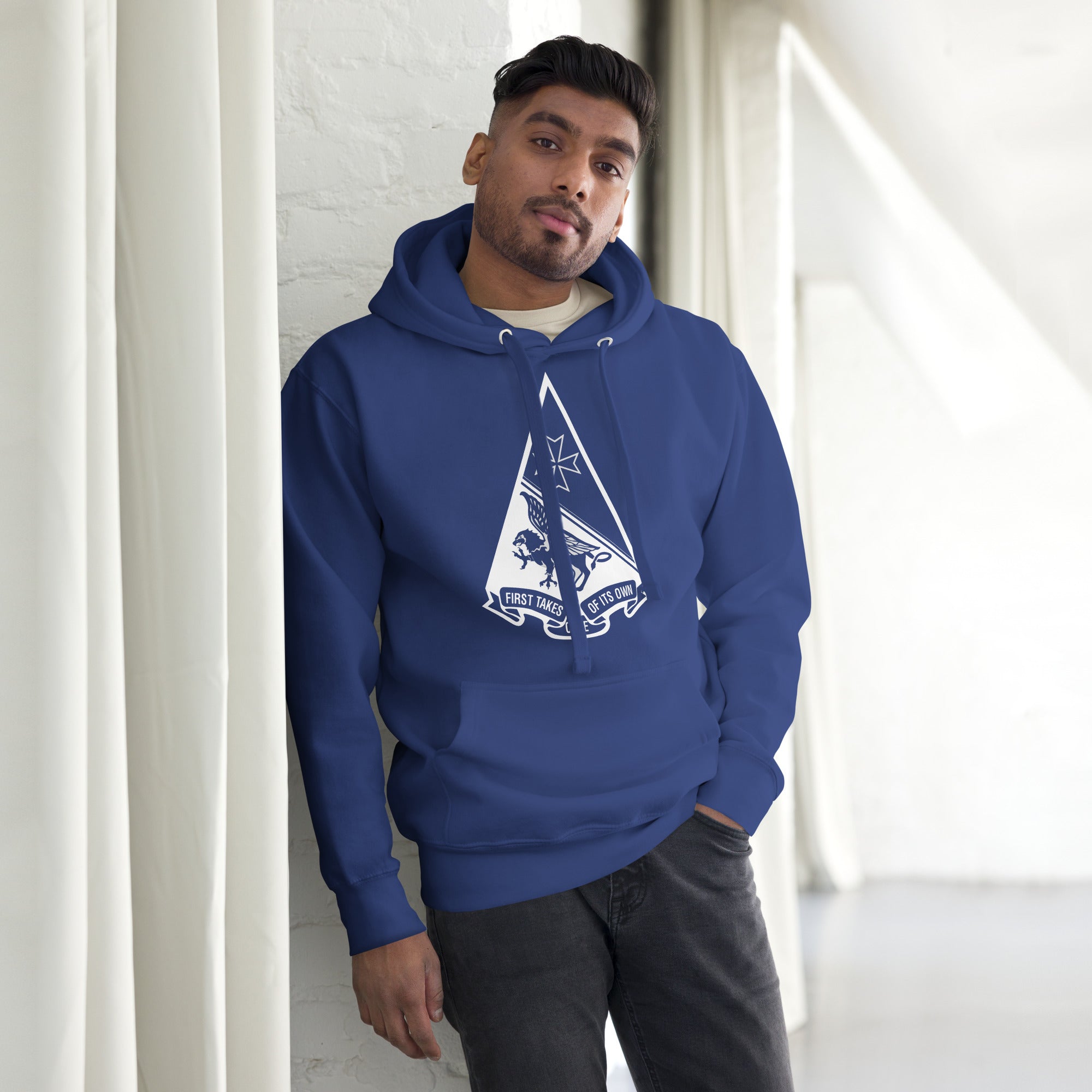 Squadron 1: Mighty Mach One Hoodie- White