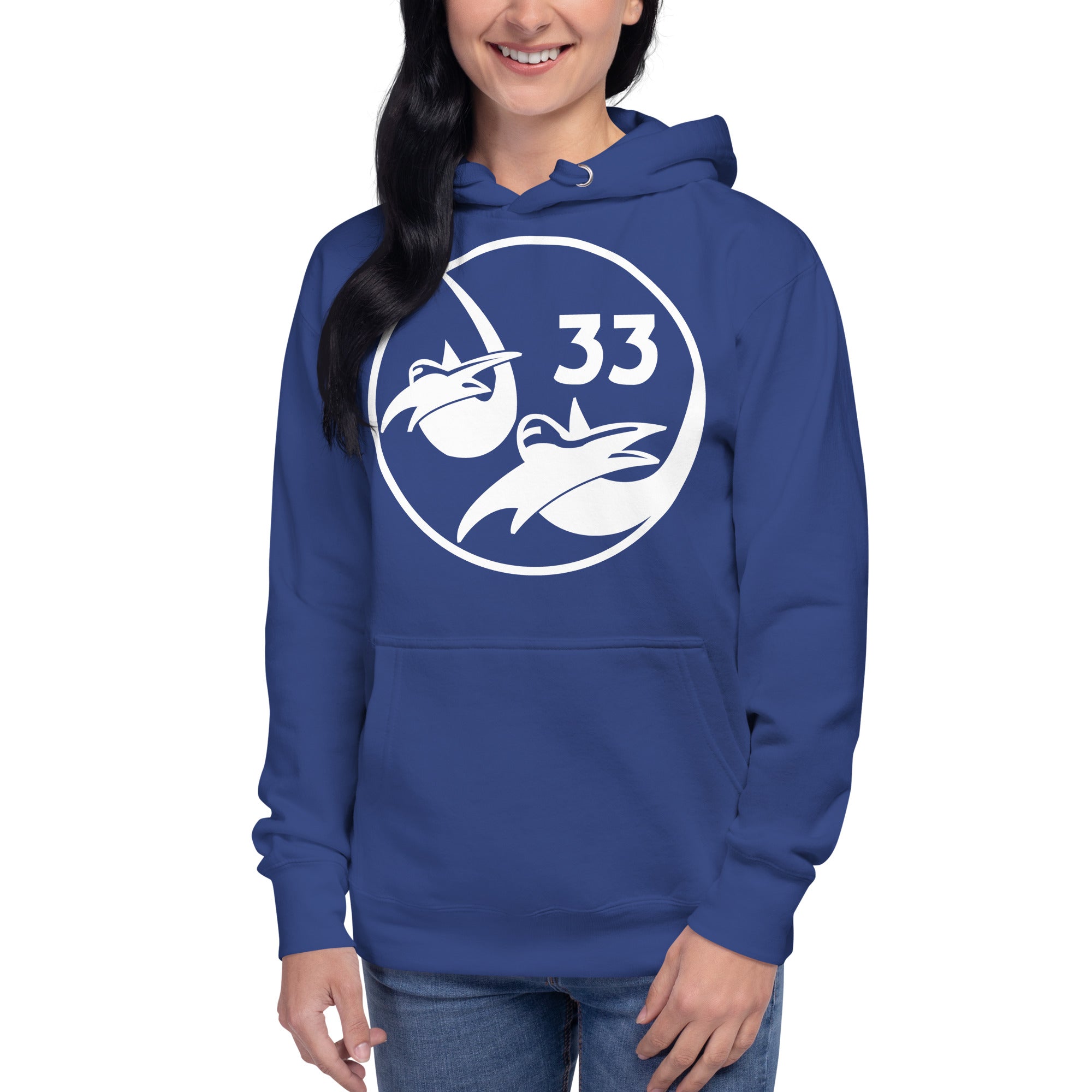 Squadron 33: King Ratz Hoodie- White