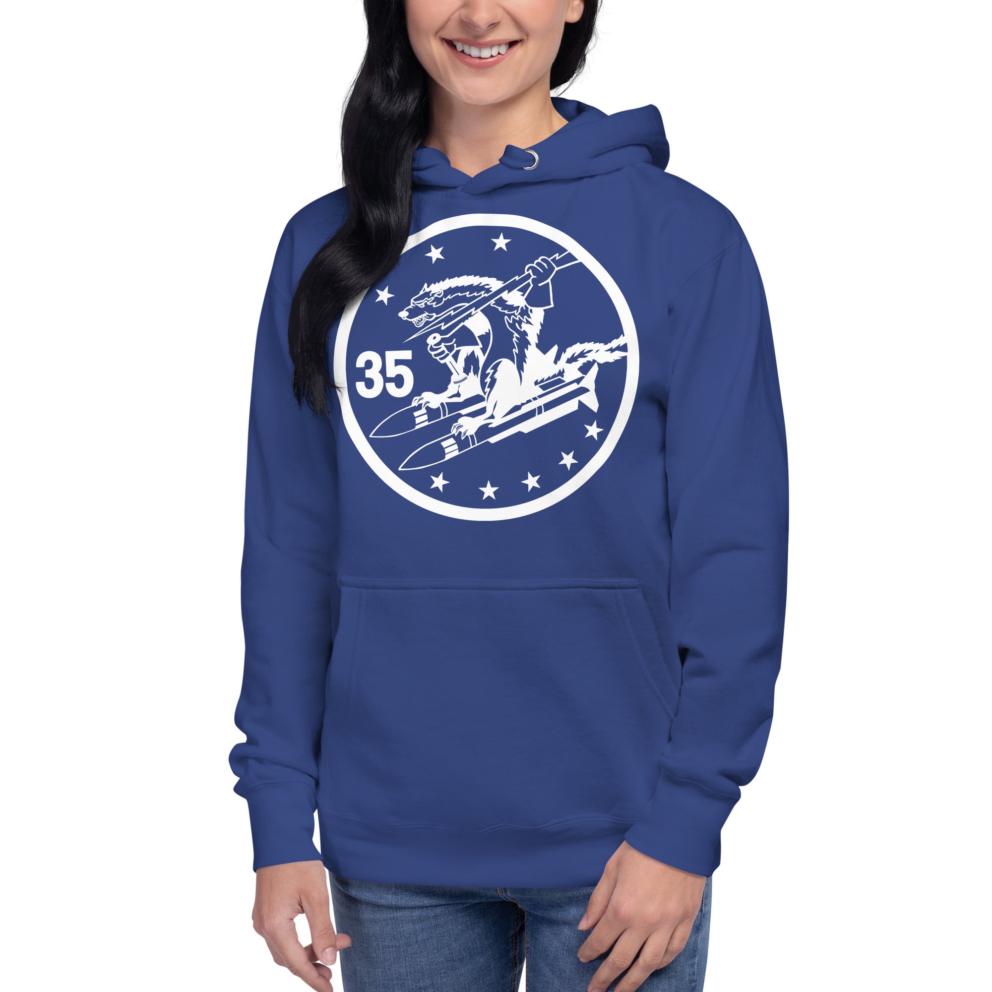 Squadron 35: Wild Weasels Hoodie- White