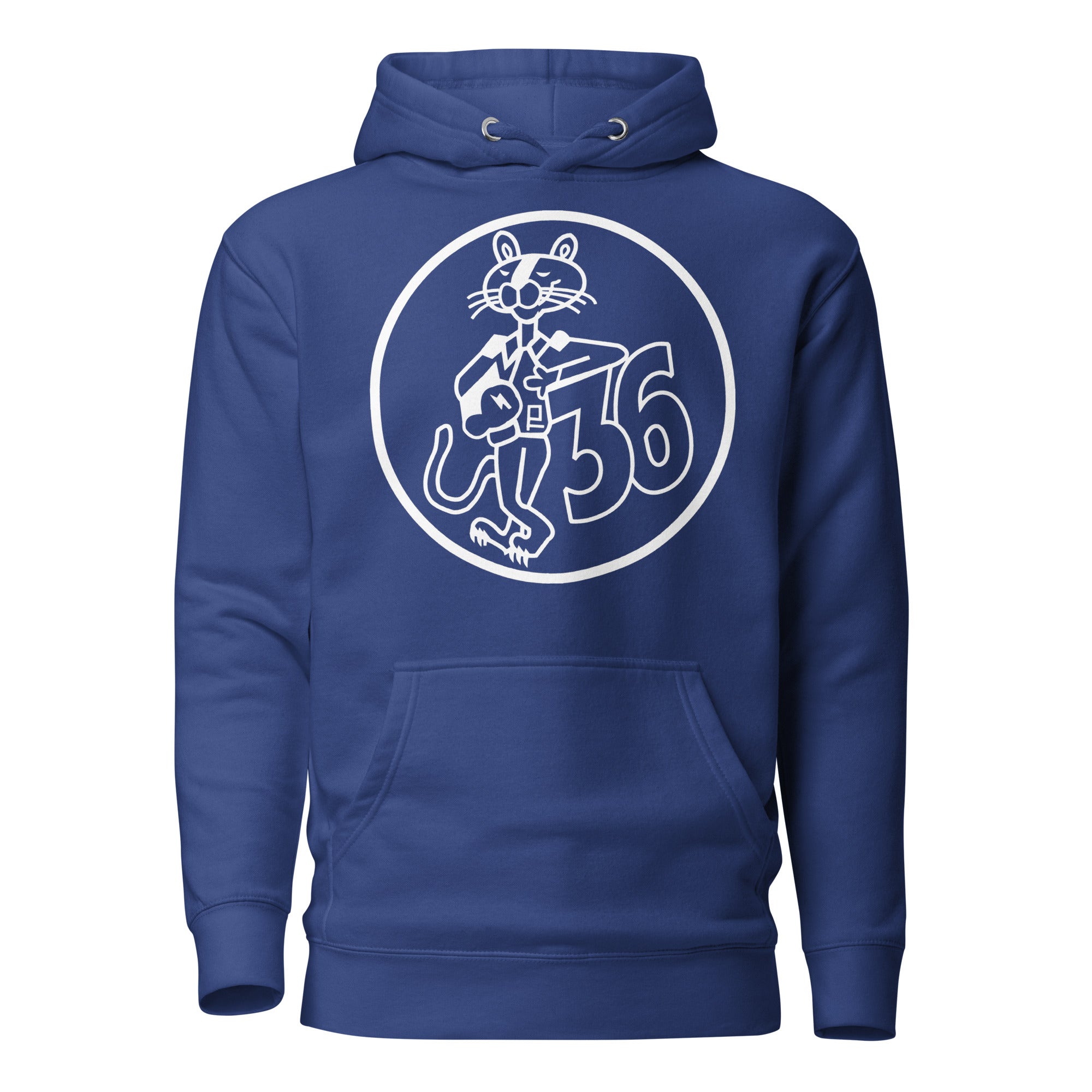 Squadron 36: Pink Panthers Hoodie- White