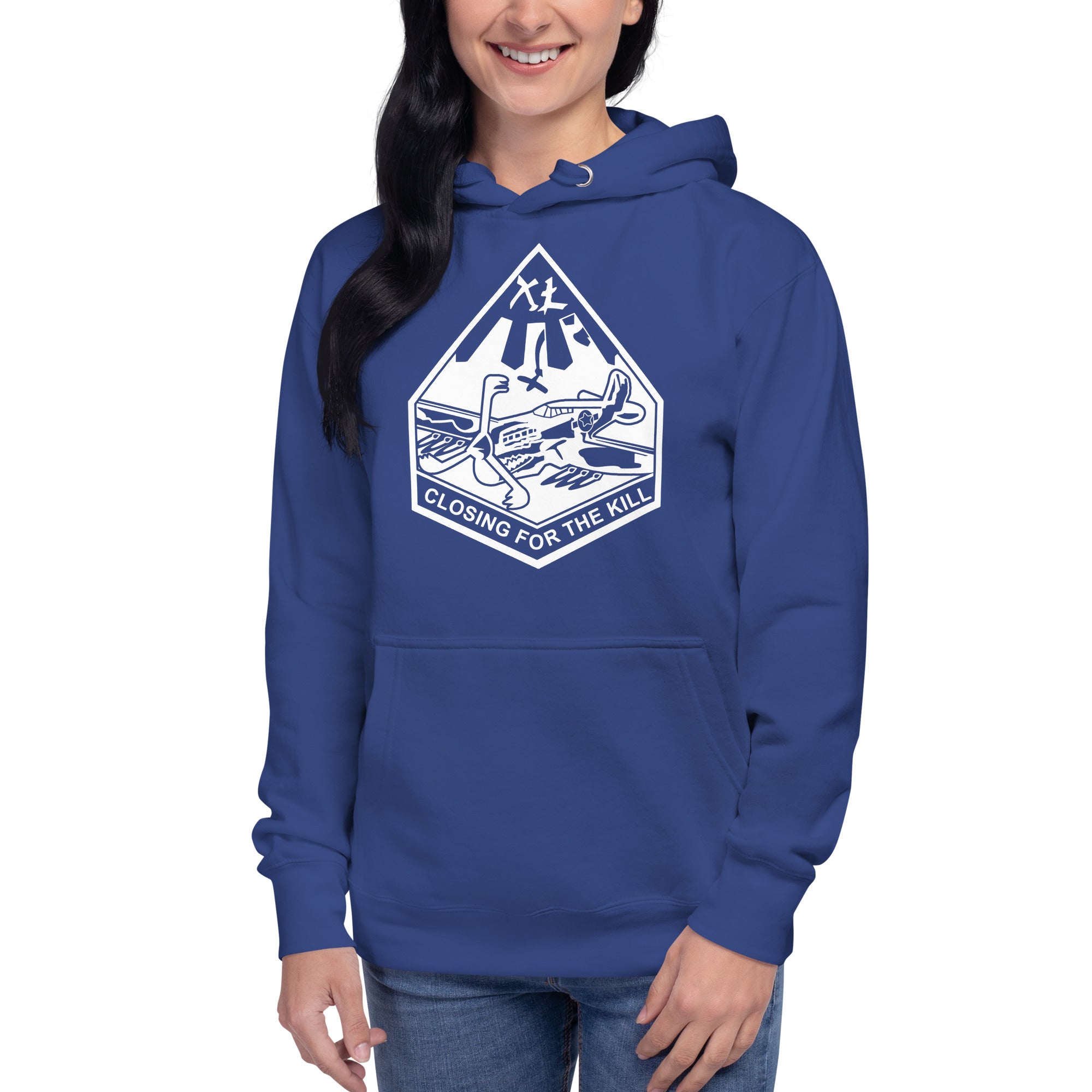 Squadron 40: Warhawks Hoodie- White