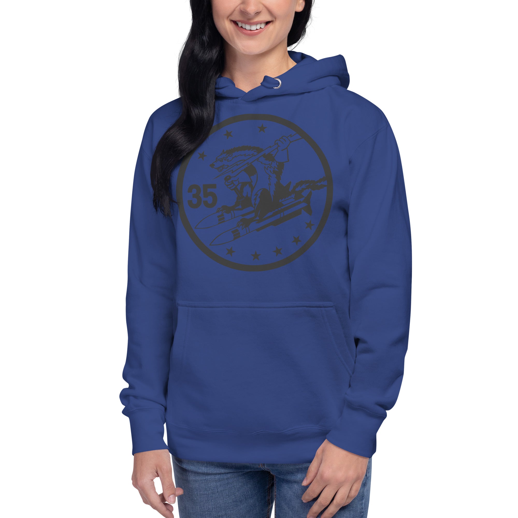 Squadron 35: Wild Weasels Hoodie - Black