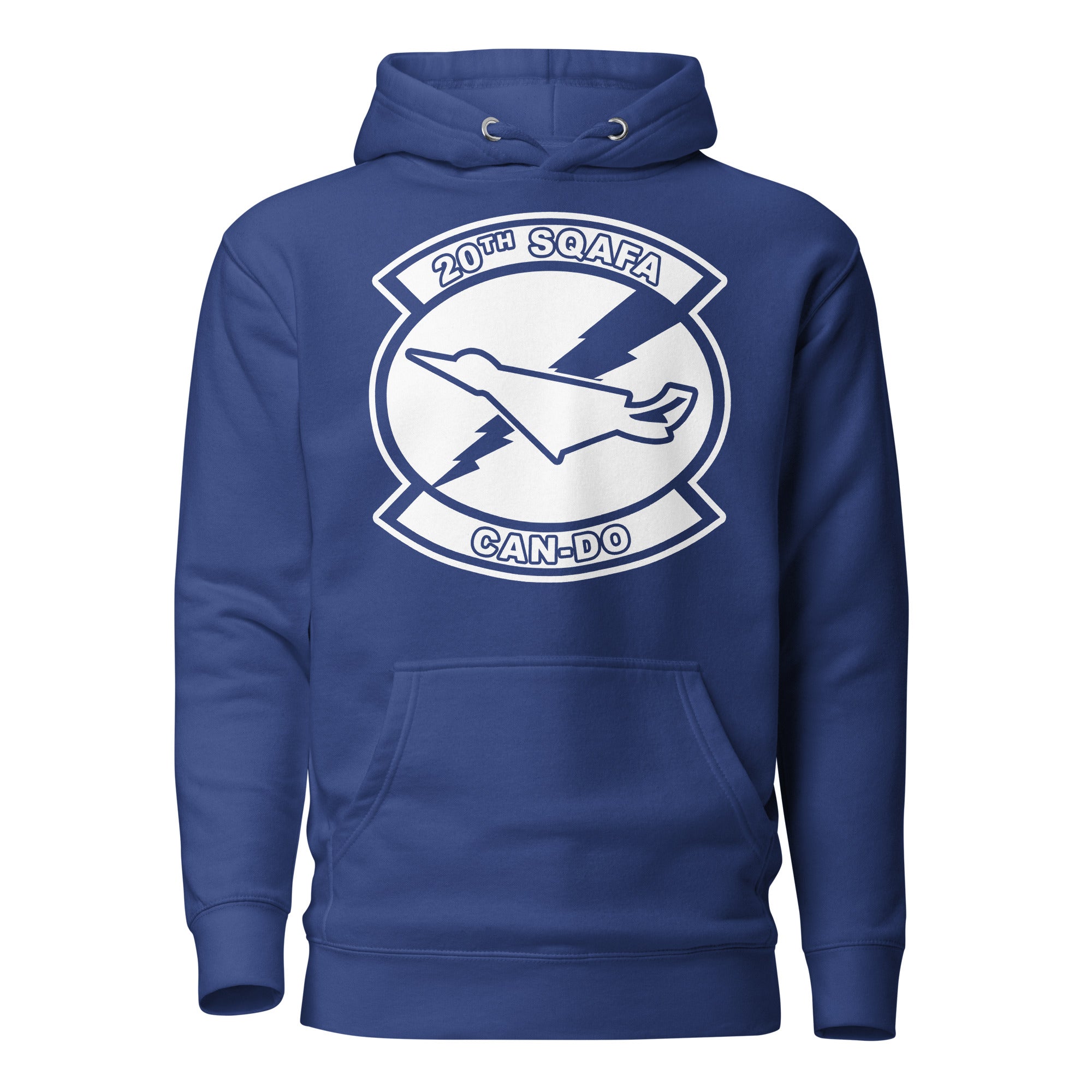 Squadron 20B: Can - Do Hoodie- White