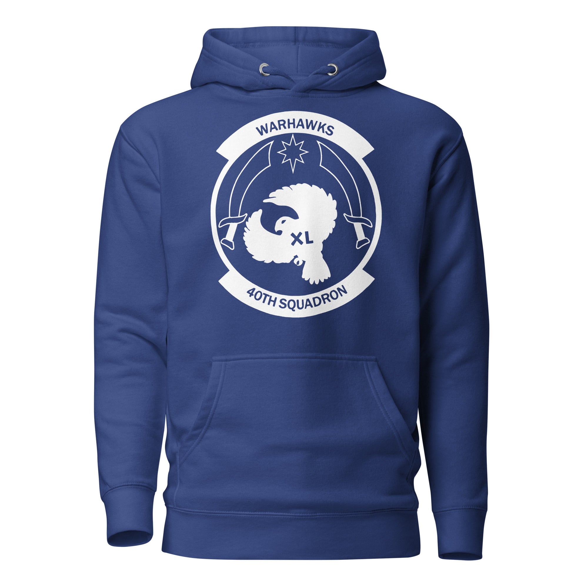 Squadron 40B: Warhawks Hoodie- White