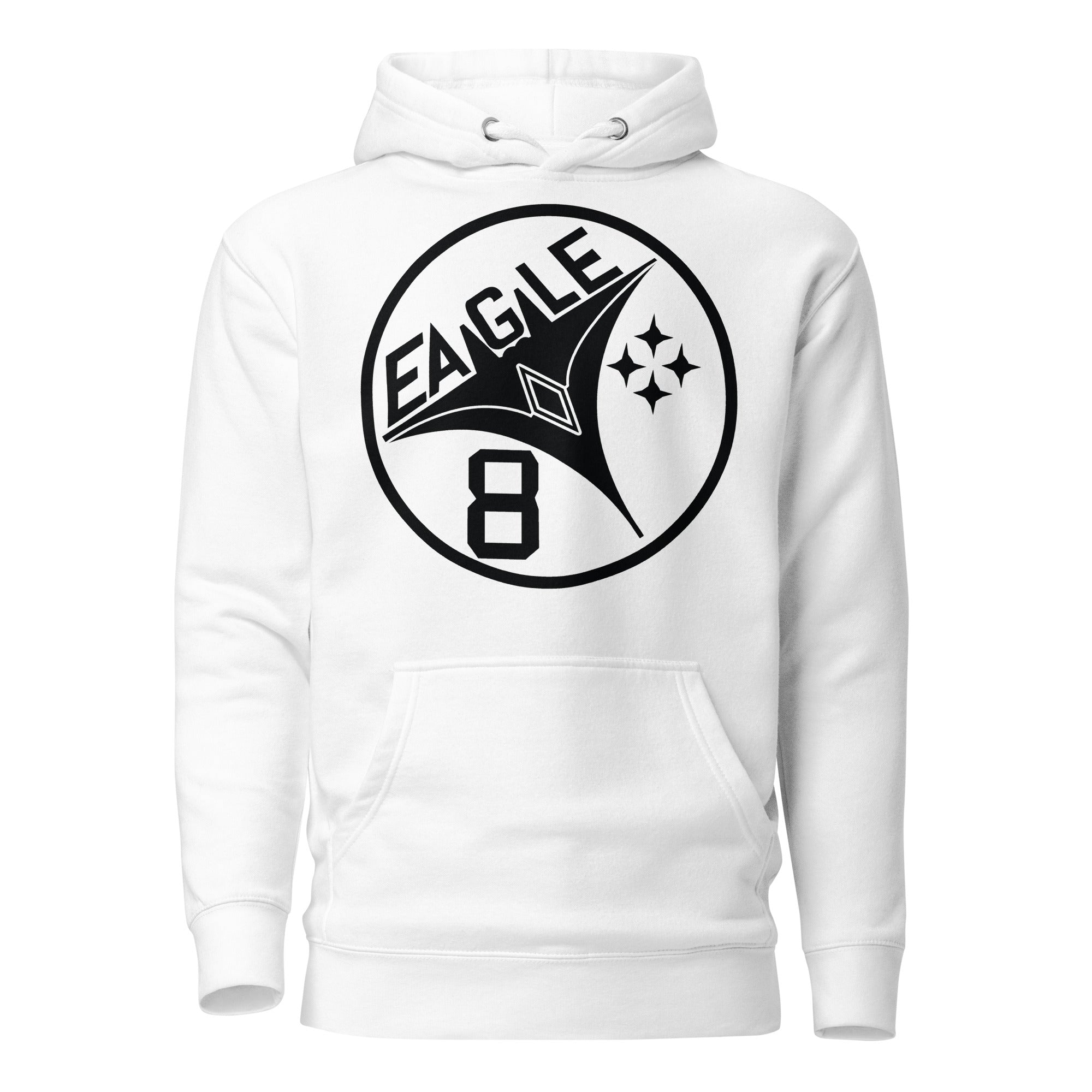 Squadron 8: Eagle Eight Hoodie- Black