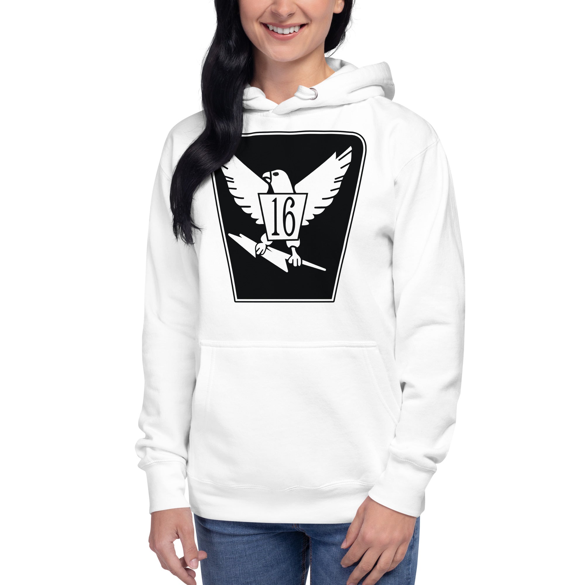 Squadron 16: Chicken Hawks Hoodie - Black