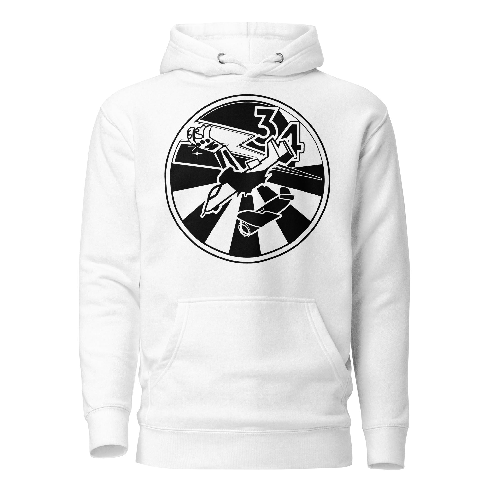 Squadron 34: Loose Hawgs Hoodie - Black