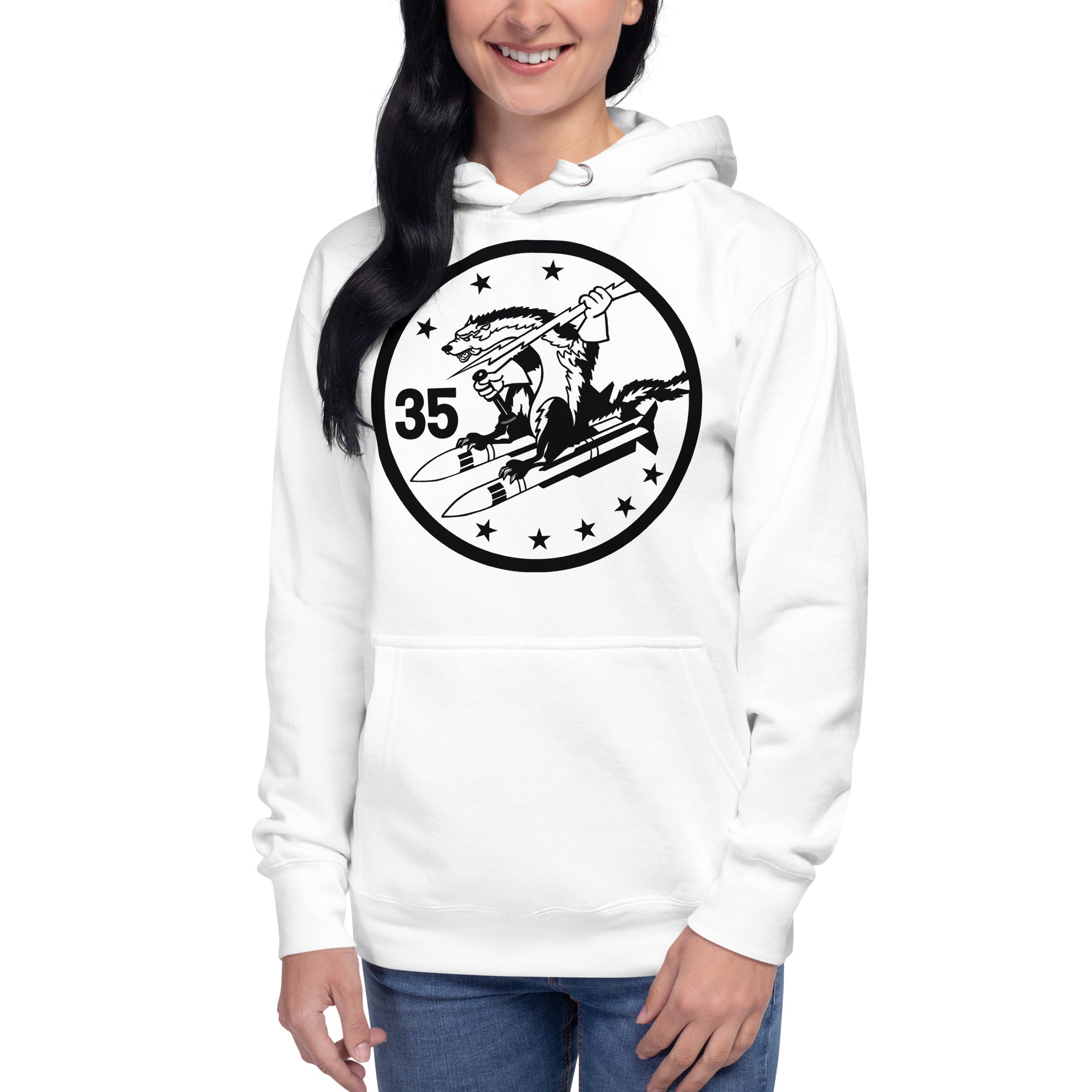 Squadron 35: Wild Weasels Hoodie - Black