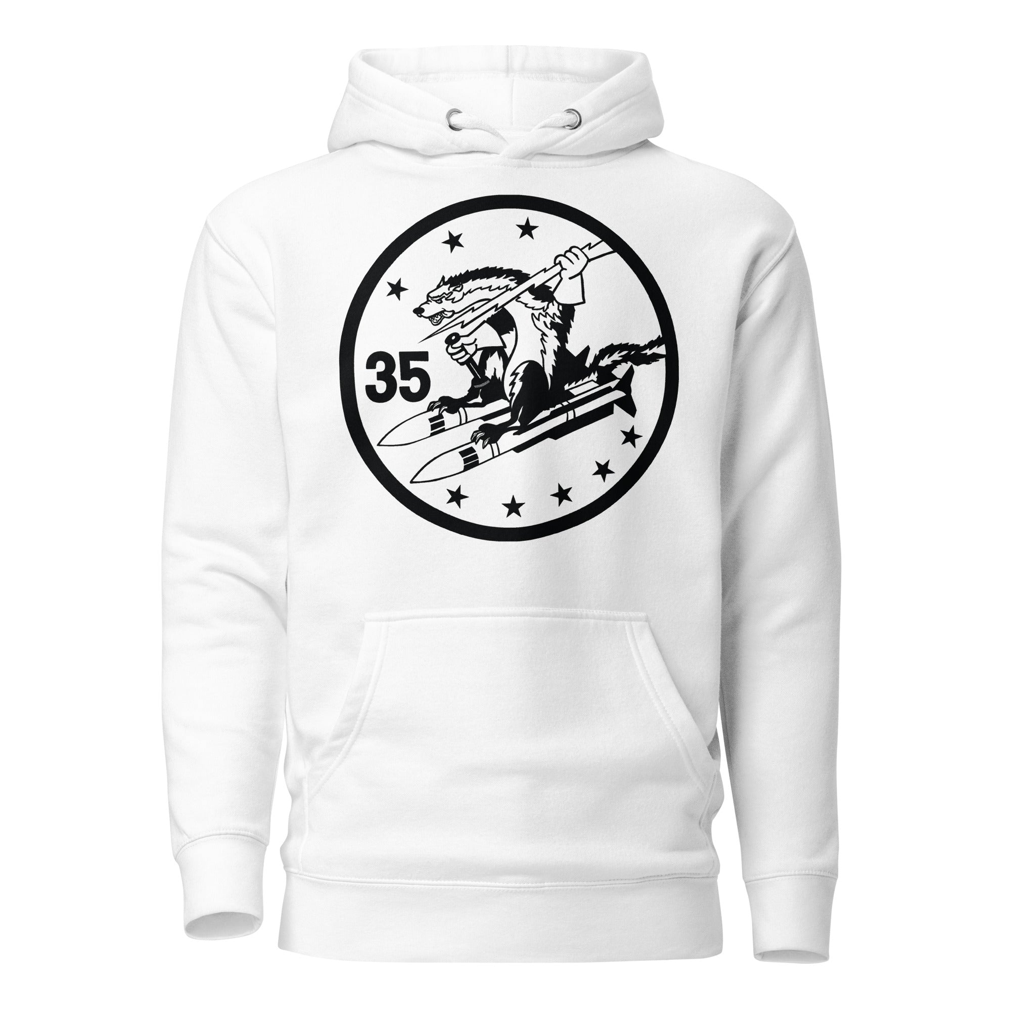 Squadron 35: Wild Weasels Hoodie - Black