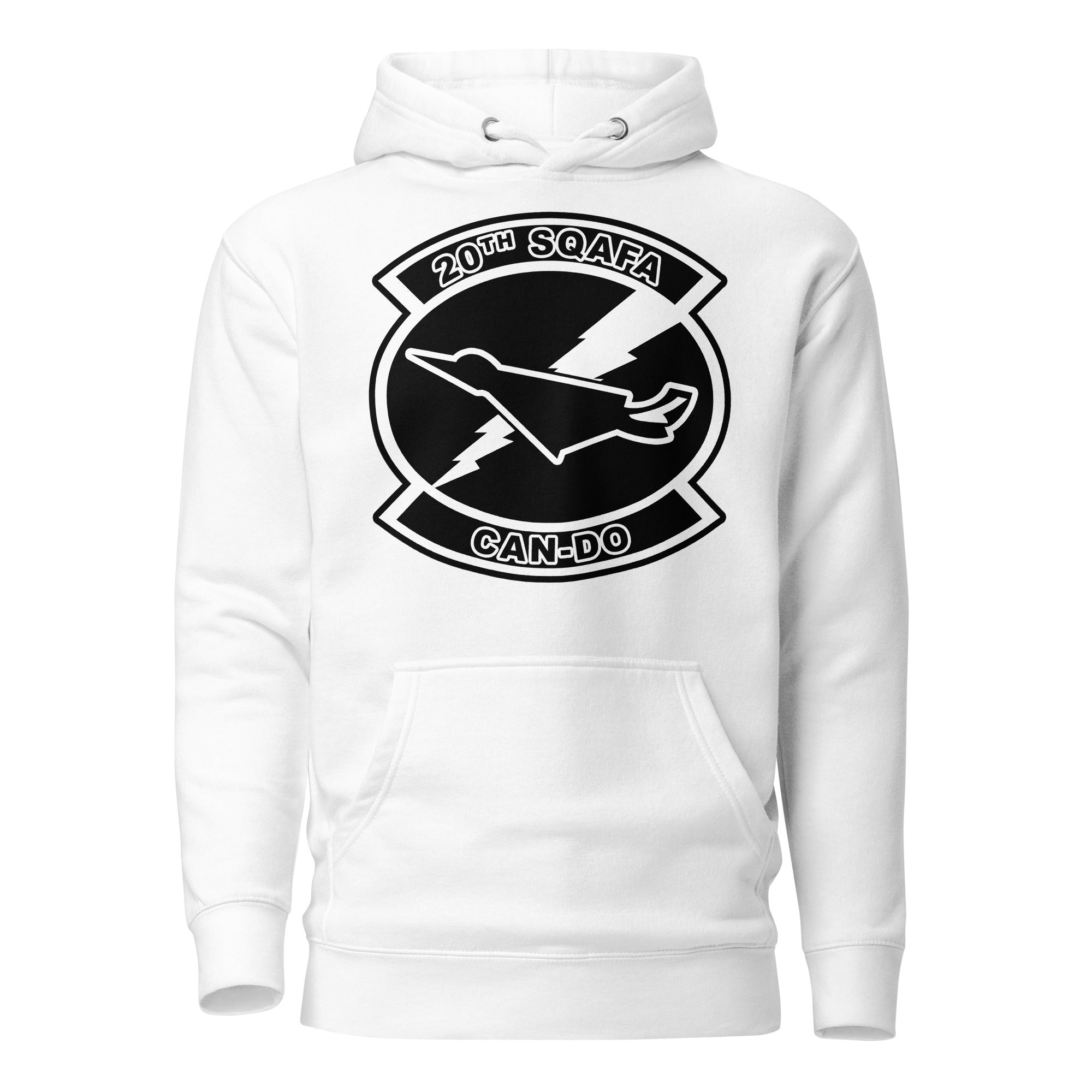 Squadron 20B: Can- Do Hoodie- Black