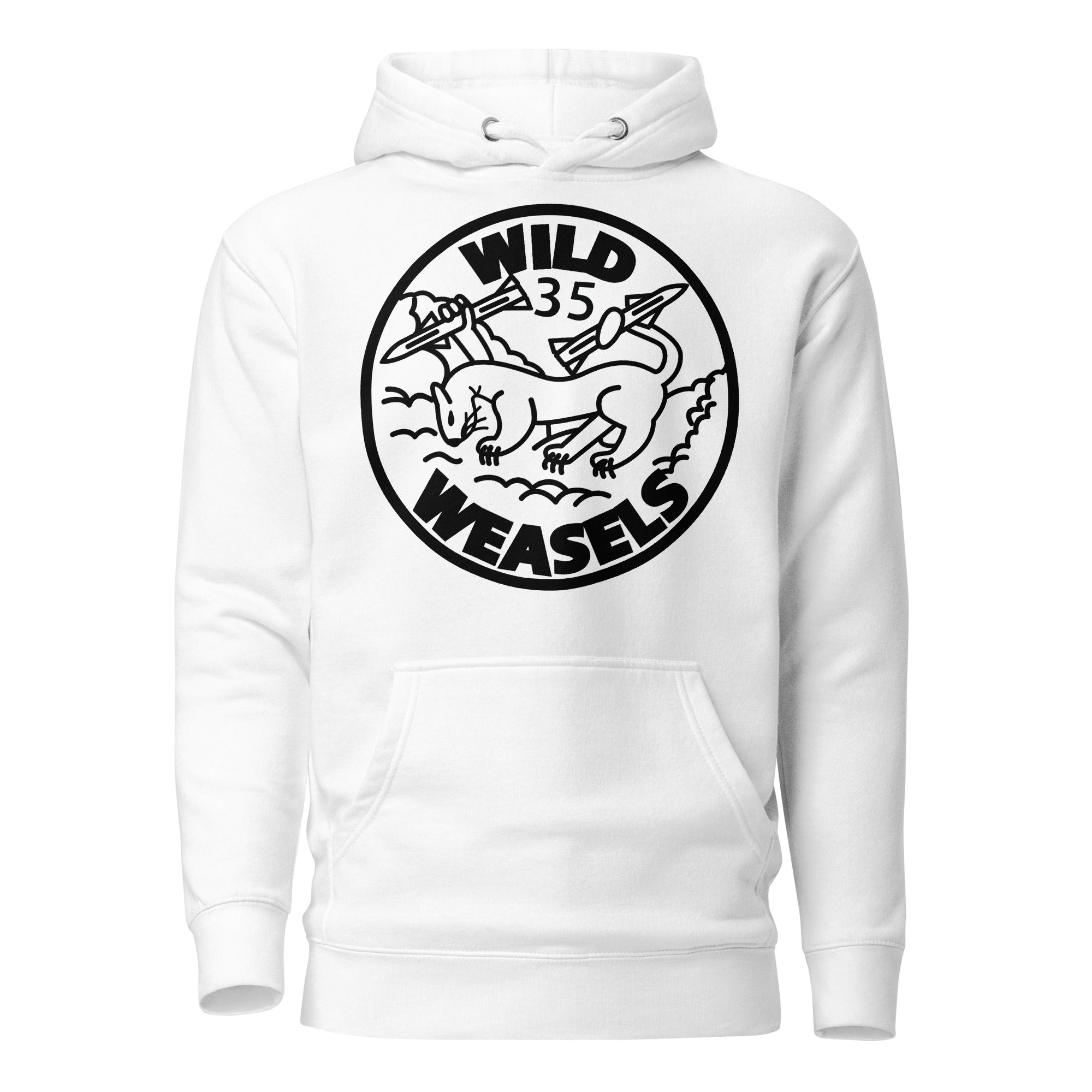 Squadron 35B: Wild Weasels Hoodie- Black