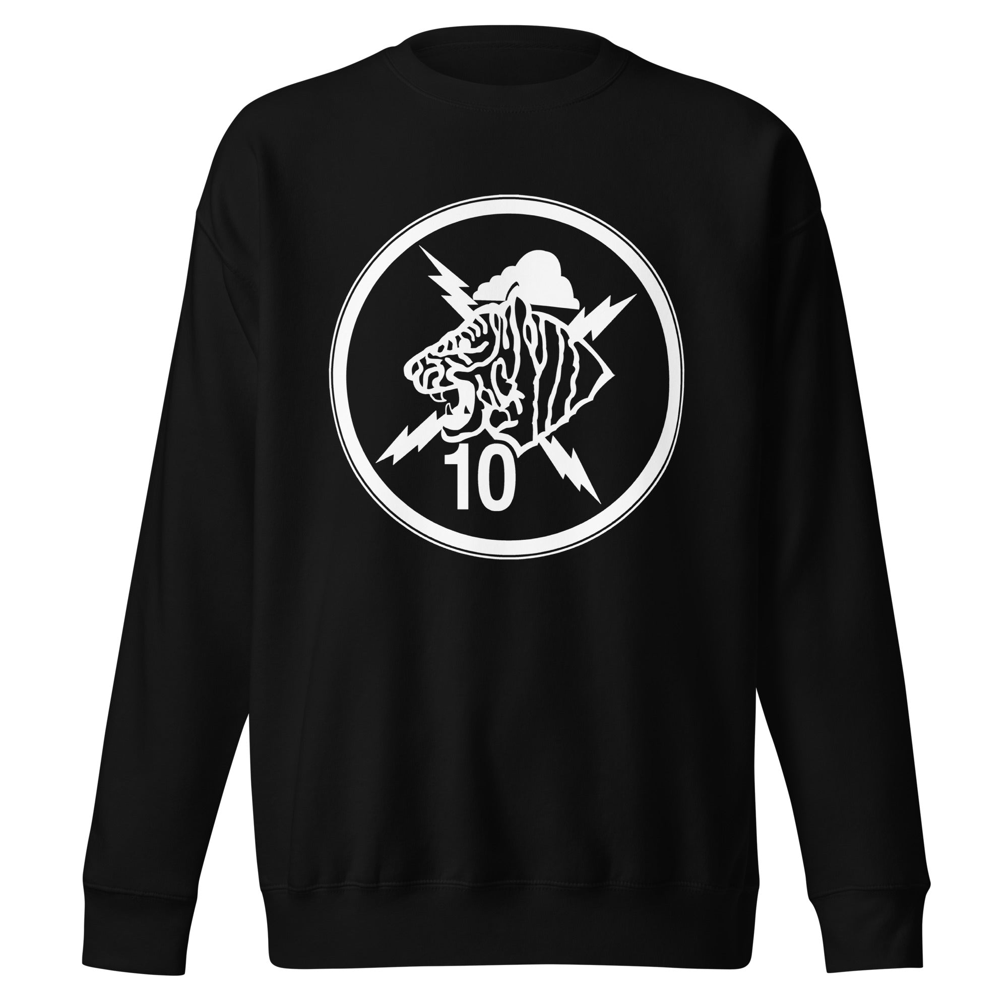 Squadron 10: Tiger Ten Premium Sweatshirt- White