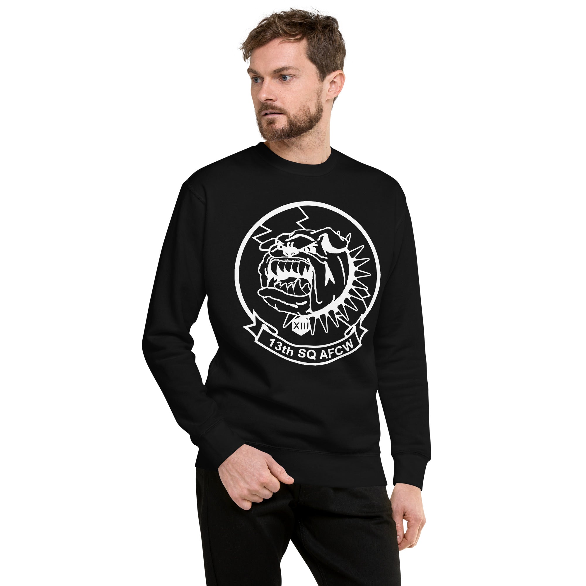 Squadron 13: Bulldawgs Premium Sweatshirt- White