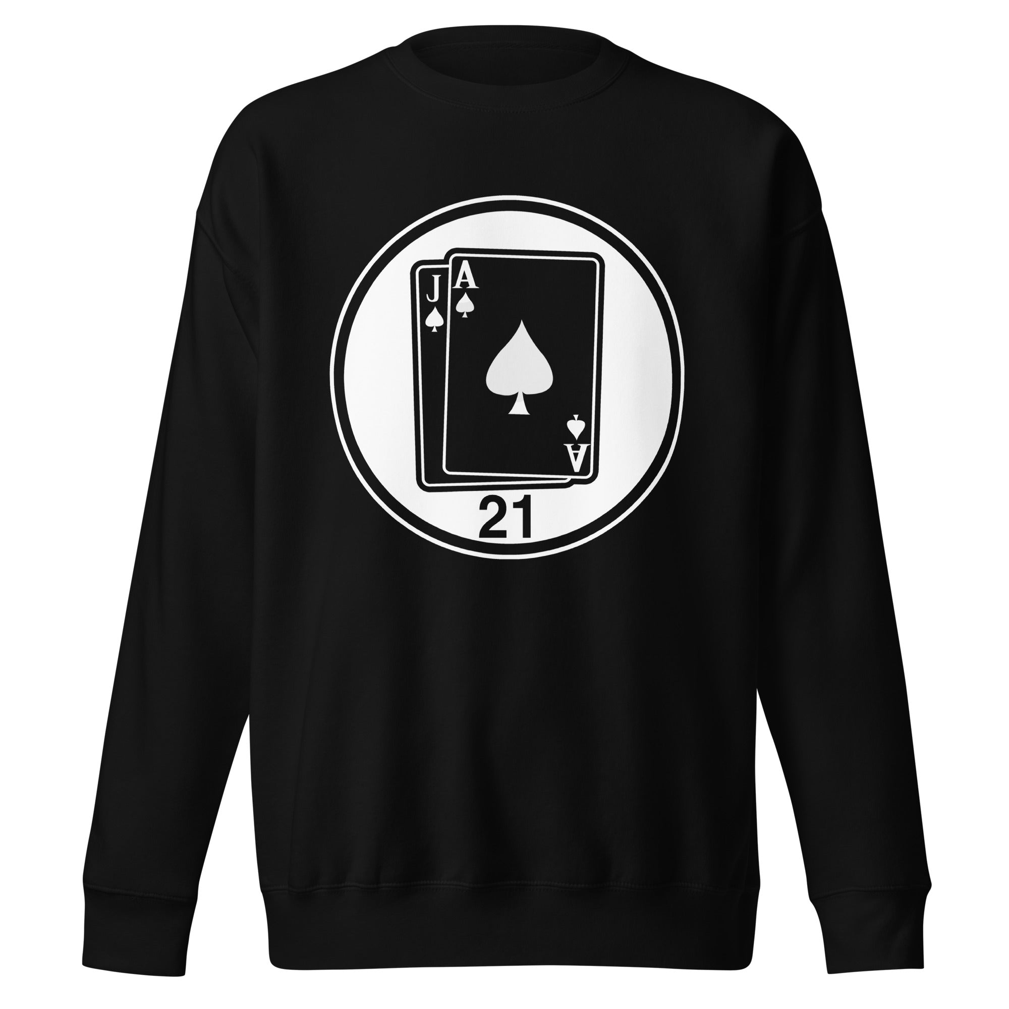 Squadron 21: Blackjacks Premium Sweatshirt- White