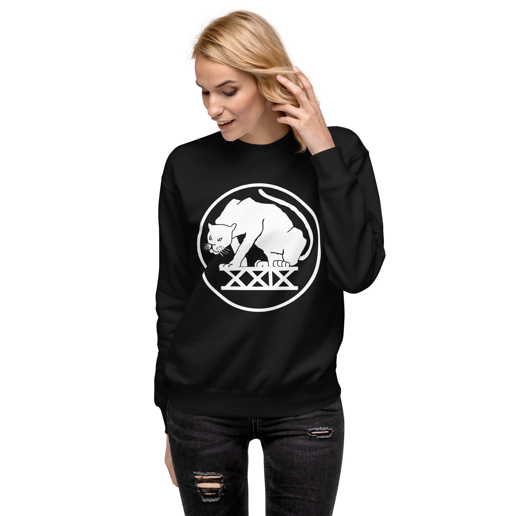 Squadron 29: Black Panthers Premium Sweatshirt- White