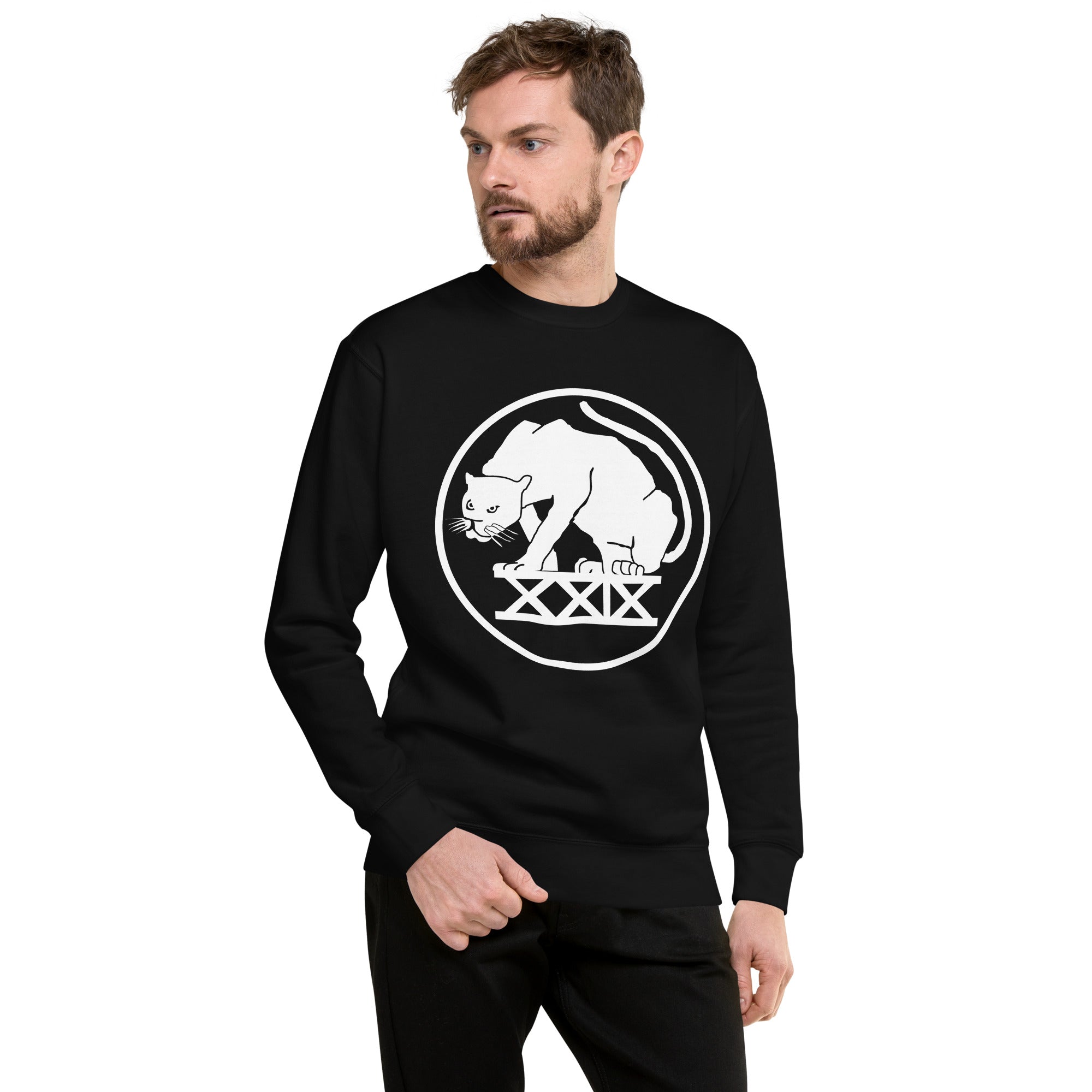 Squadron 29: Black Panthers Premium Sweatshirt- White