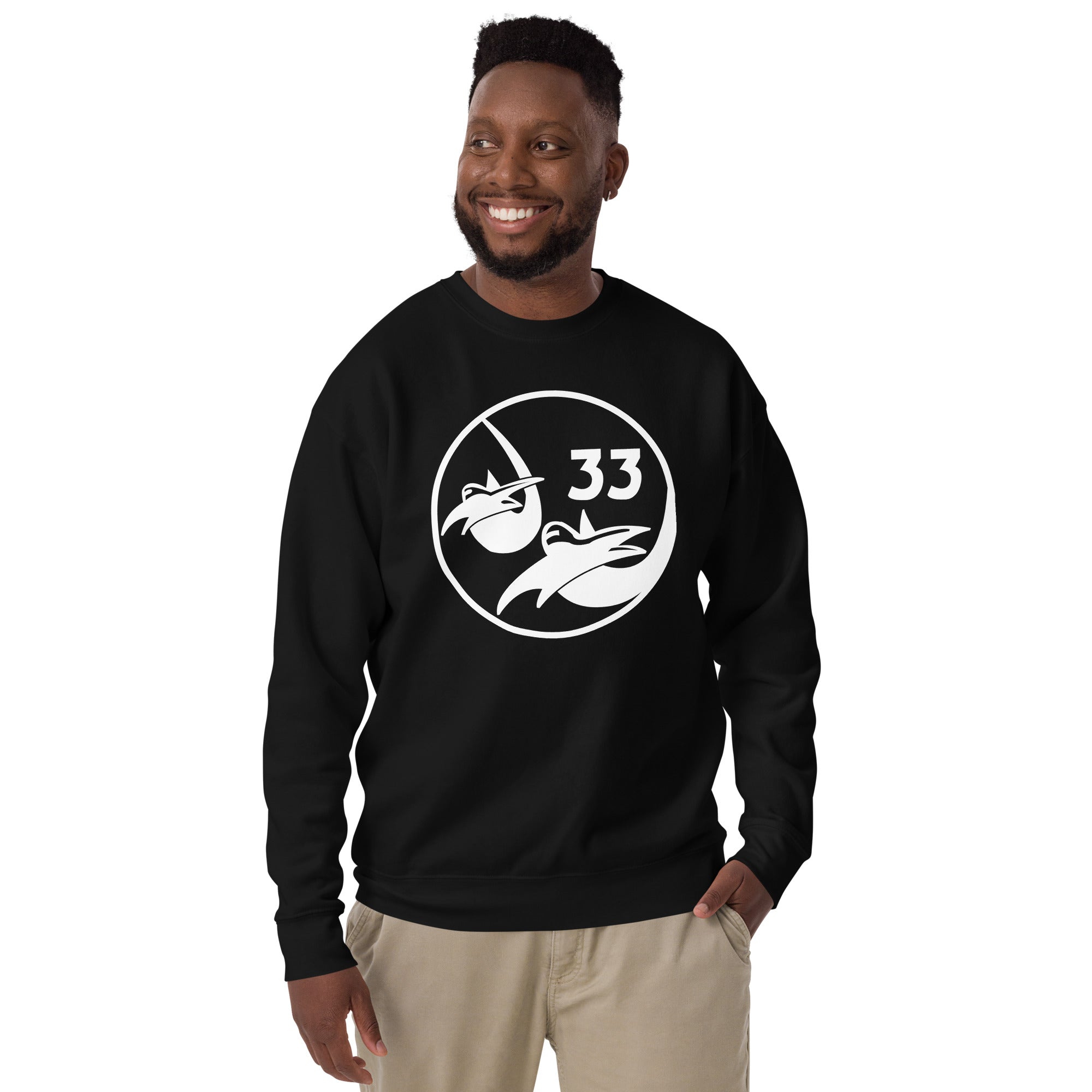 Squadron 33: King Ratz Premium Sweatshirt- White