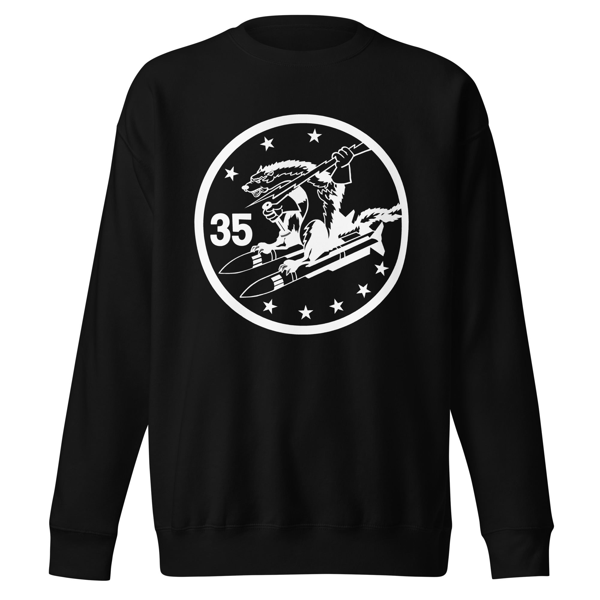 Squadron 35: Wild Weasels Premium Sweatshirt- White