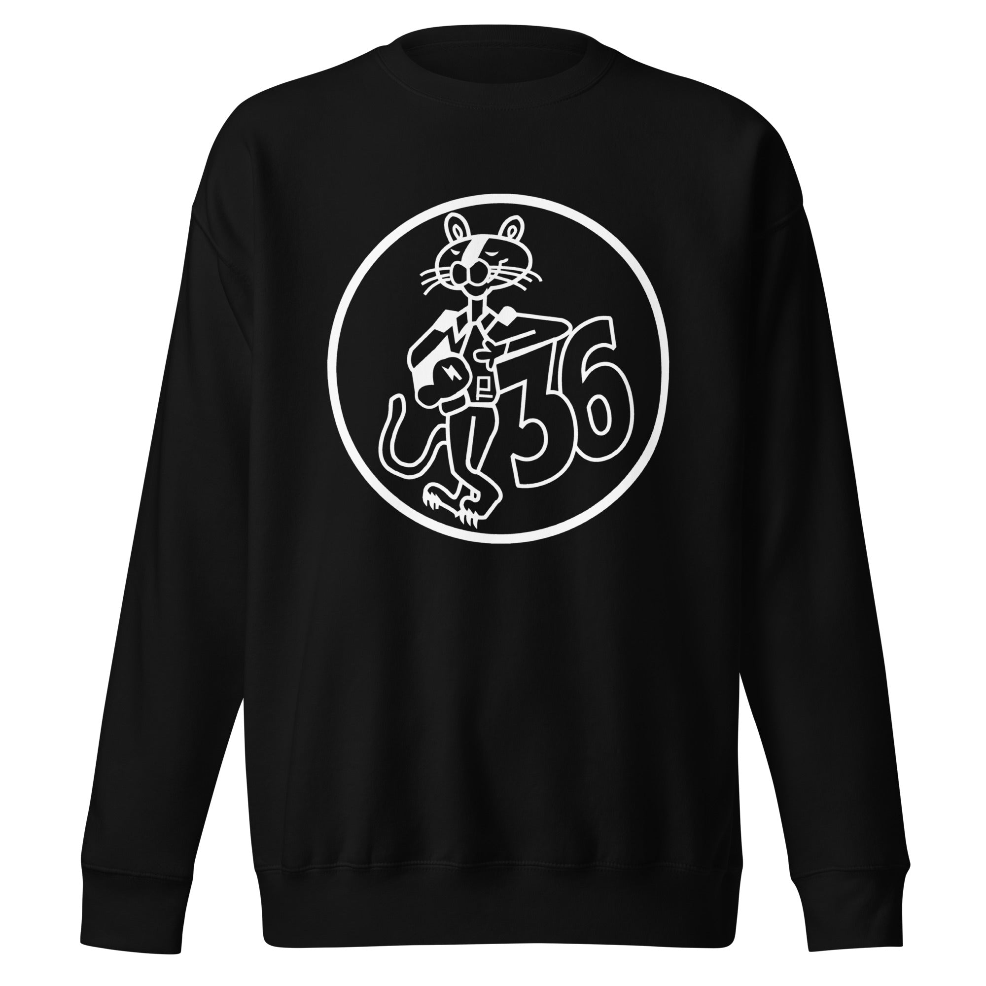 Squadron 36: Pink Panthers Premium Sweatshirt- White