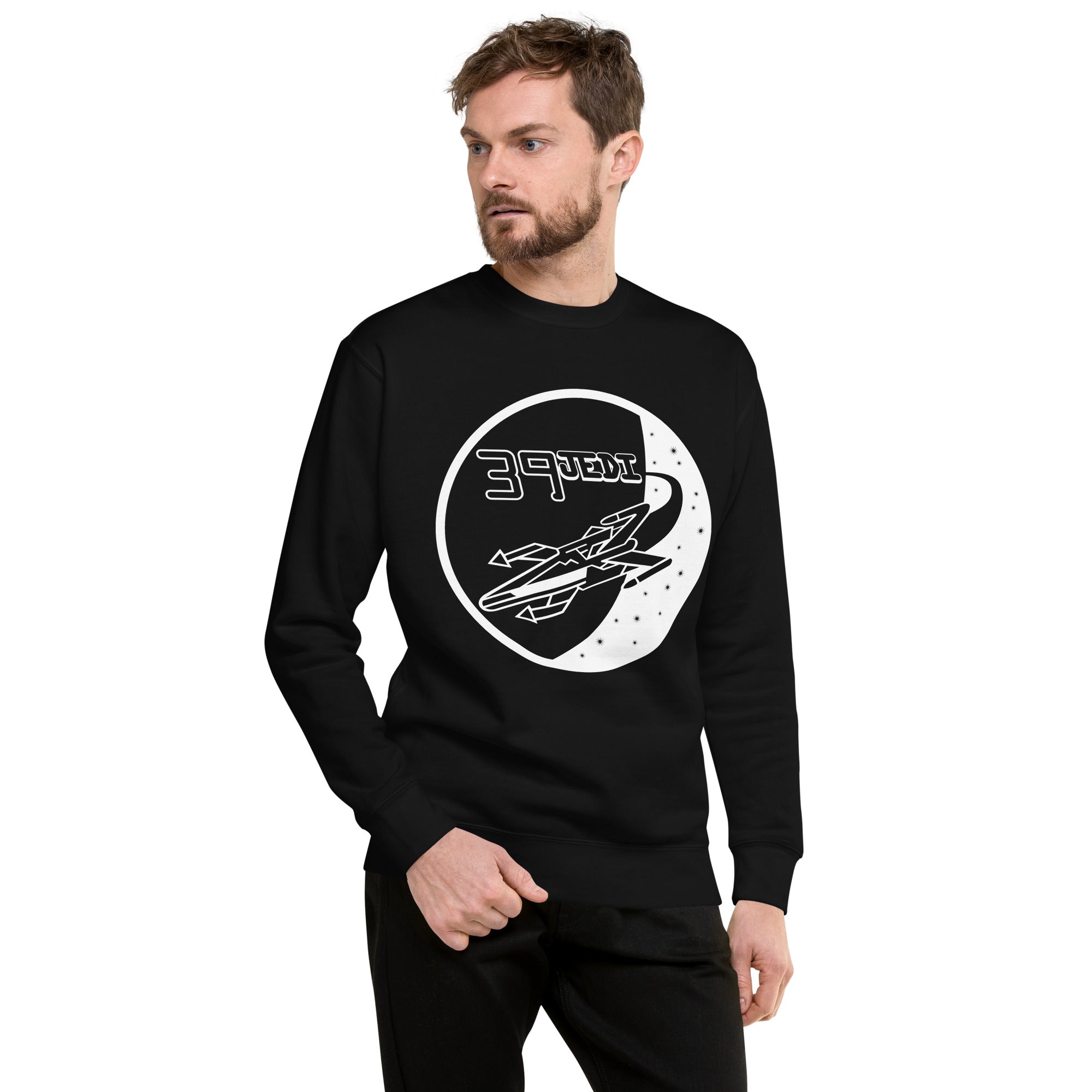 Squadron 39: Jedi Knights Border Premium Sweatshirt- White