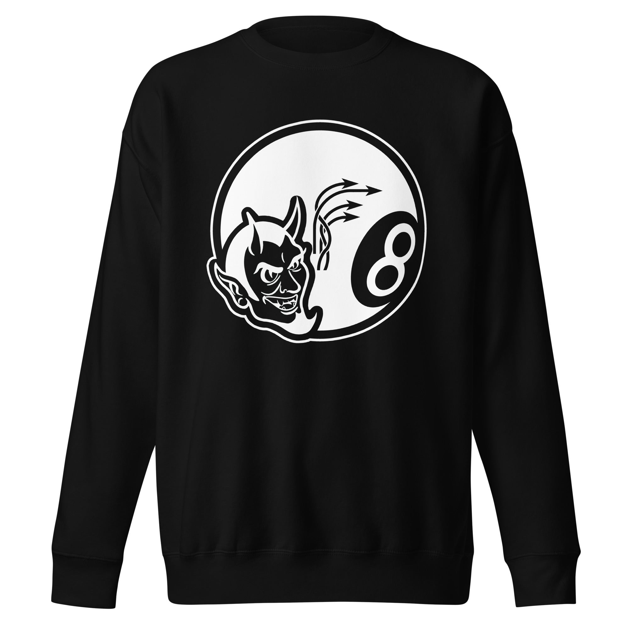 Squadron 8B: Evil Eight Premium Sweatshirt- White