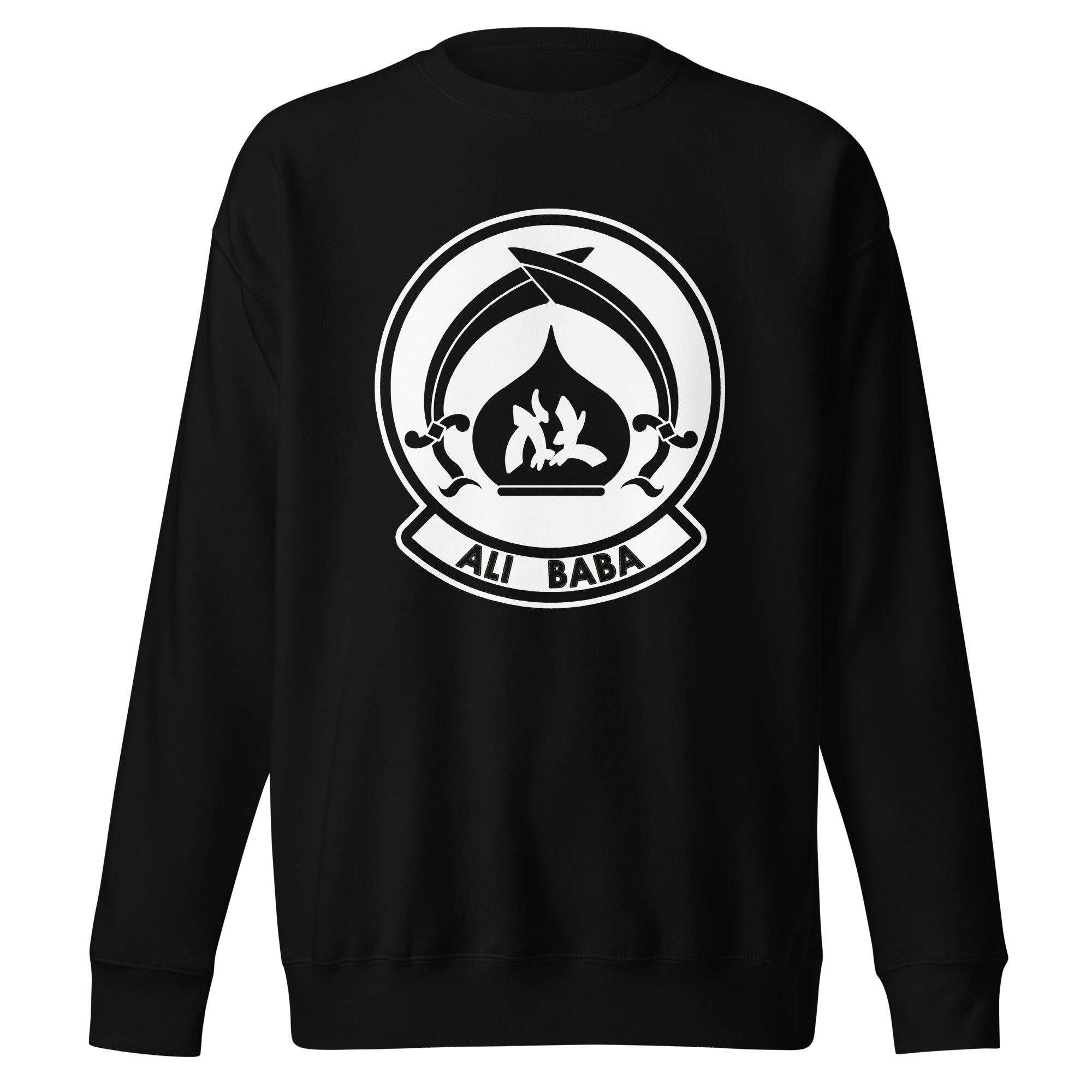 Squadron 40C: Ali Baba Premium Sweatshirt- White