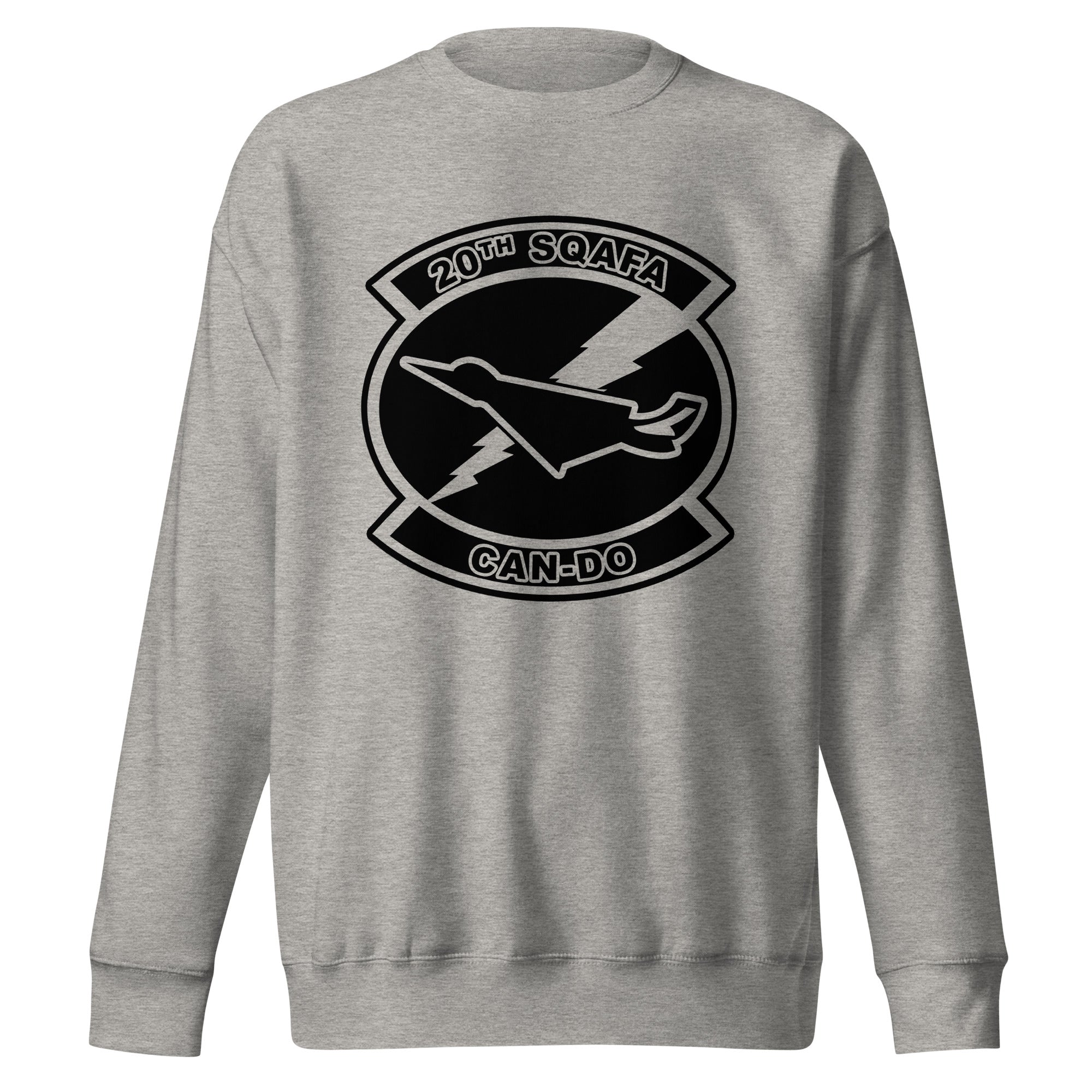 Squadron 20B: Can - Do Premium Sweatshirt- Black