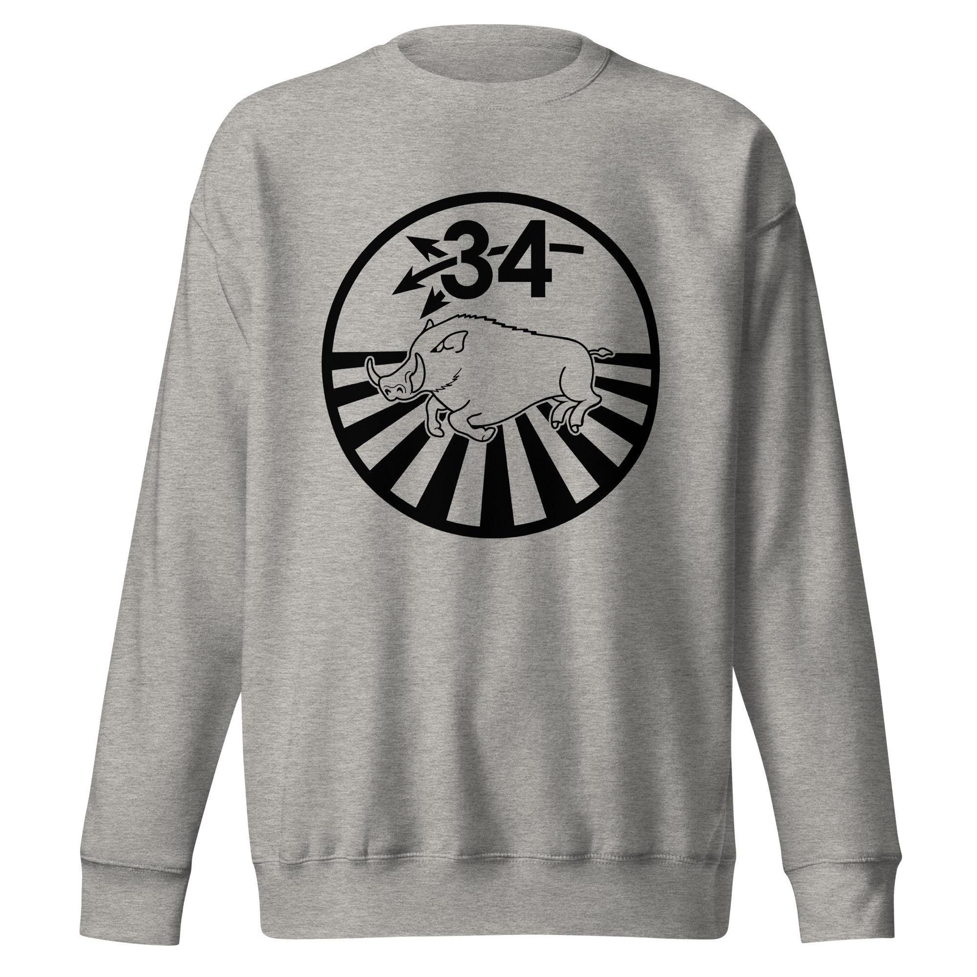 Squadron 34B: Loose Hawgs Premium Sweatshirt- Black