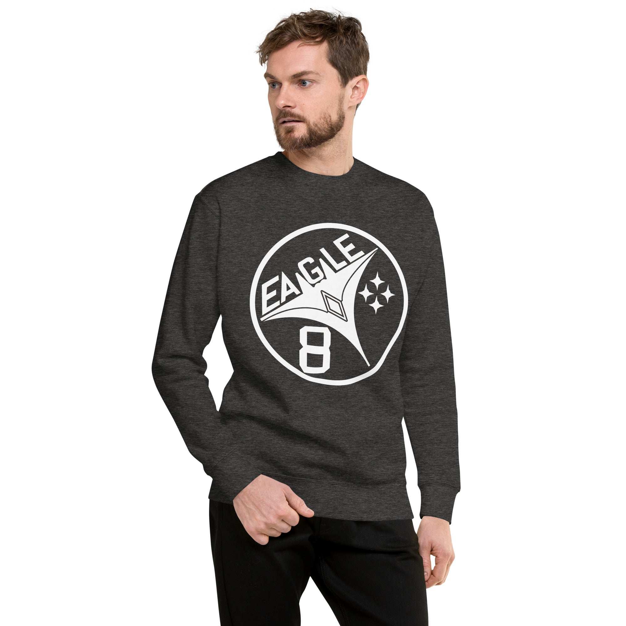 Squadron 8: Eagle Eight  Premium Sweatshirt- White