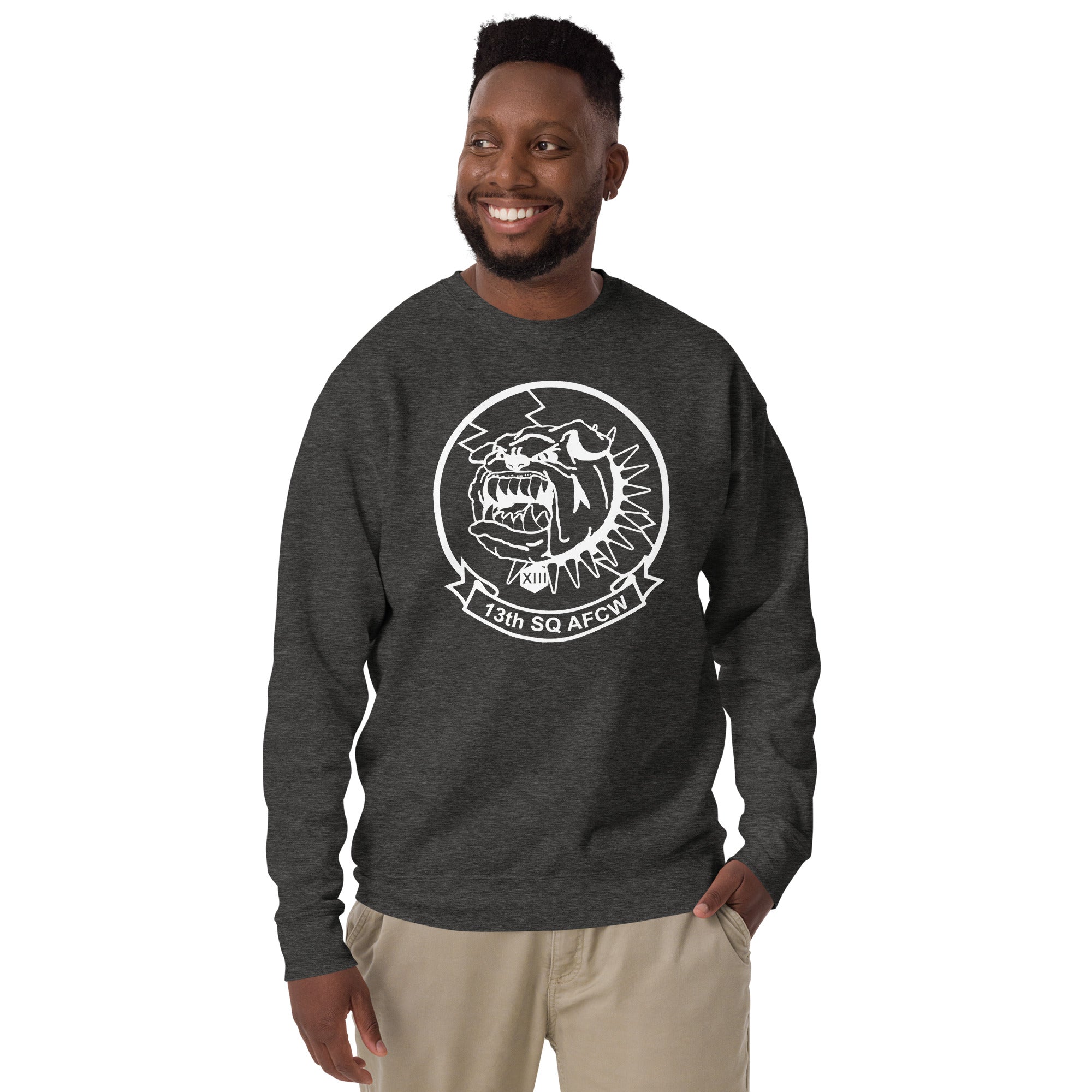 Squadron 13: Bulldawgs Premium Sweatshirt- White