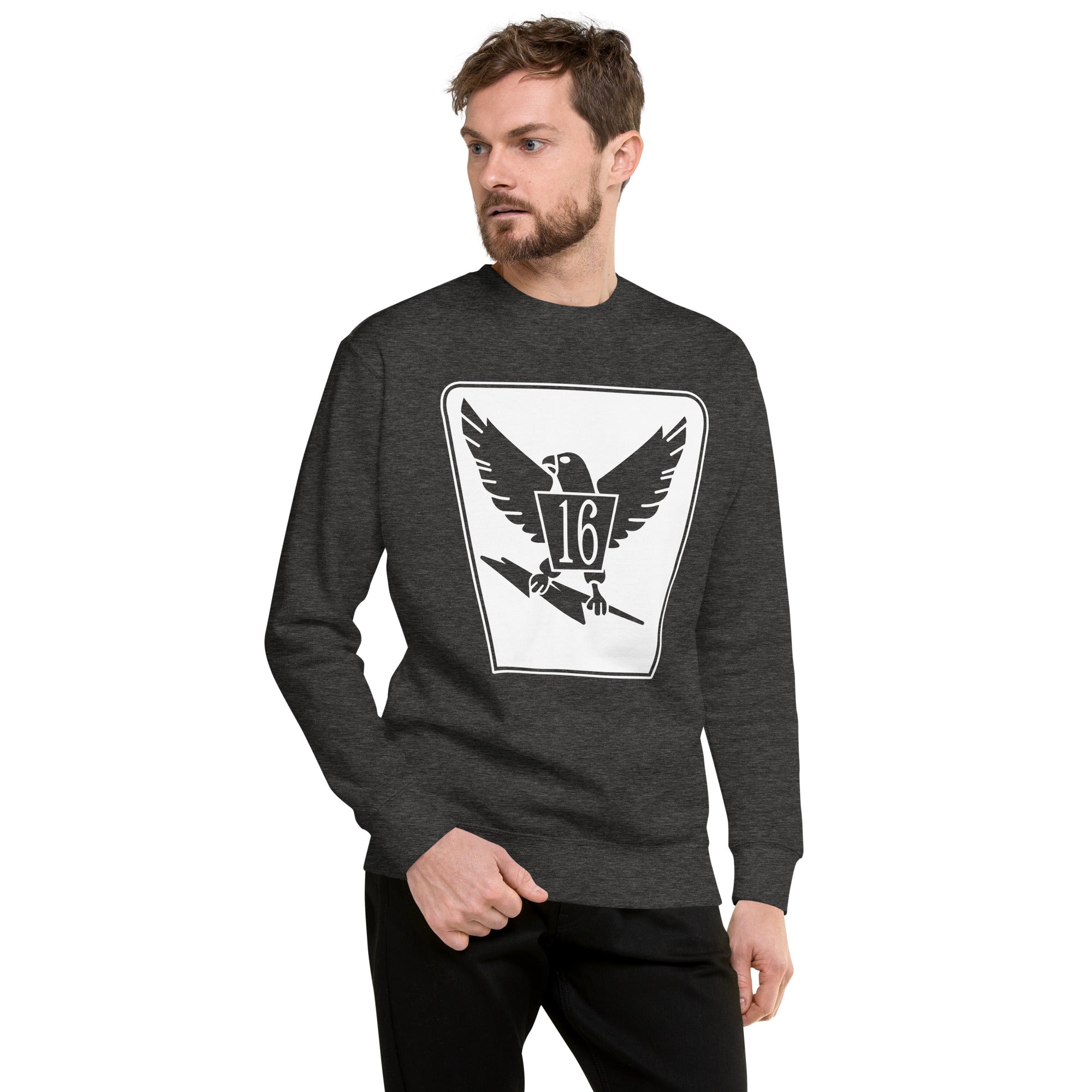 Squadron 16: Chicken Hawks Premium Sweatshirt- White