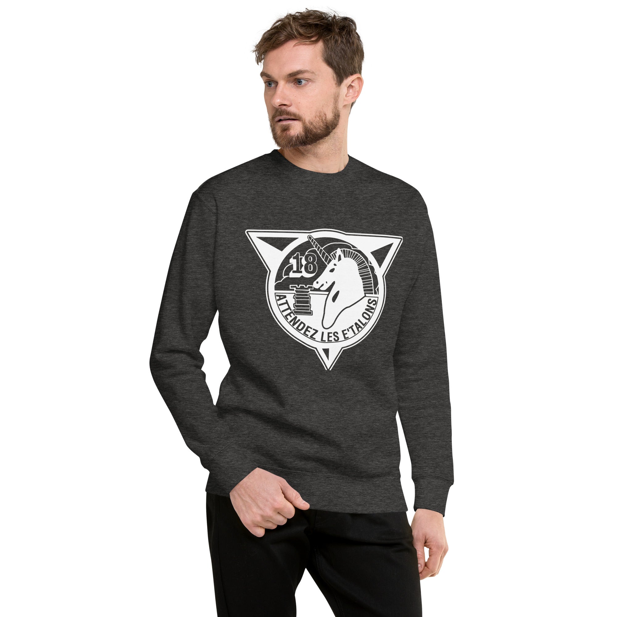 Squadron 18: Nightriders Premium Sweatshirt- White