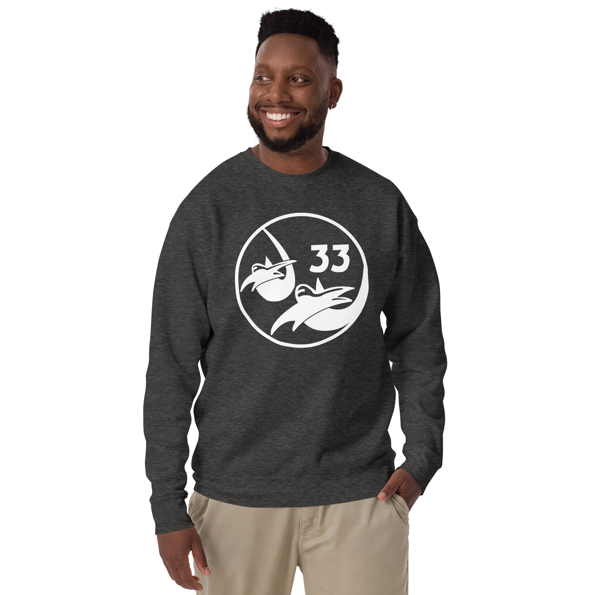 Squadron 33: King Ratz Premium Sweatshirt- White