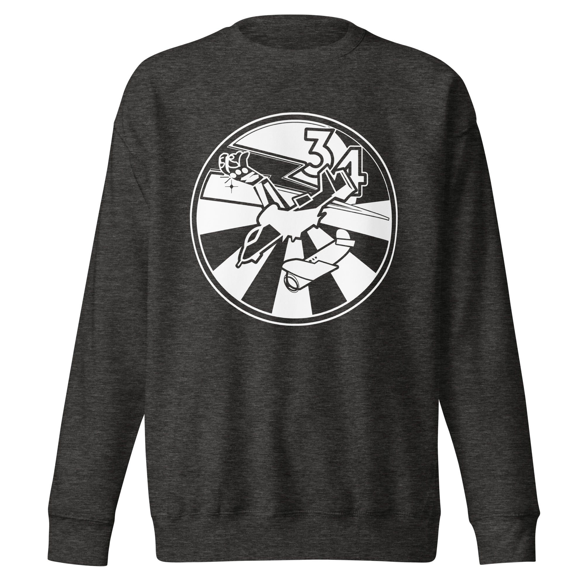 Squadron 34: Loose Hawgs Premium Sweatshirt- White