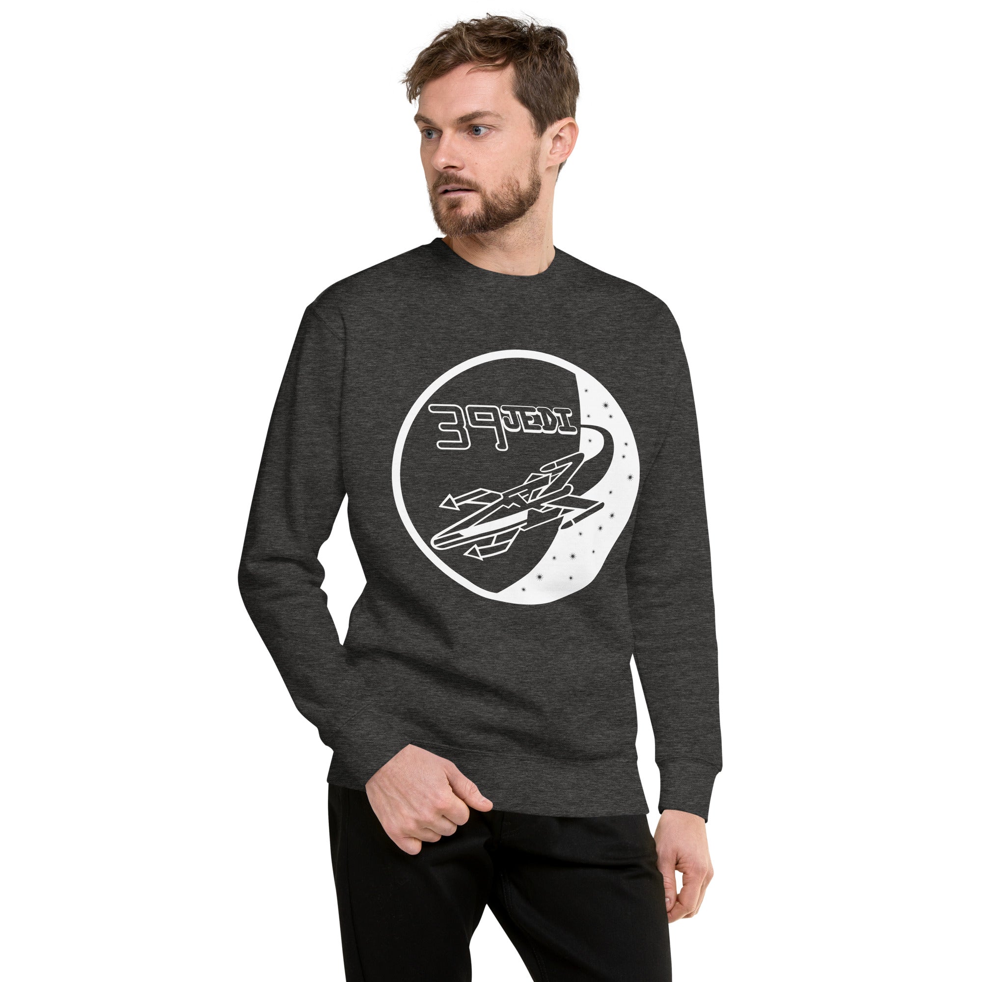 Squadron 39: Jedi Knights Border Premium Sweatshirt- White