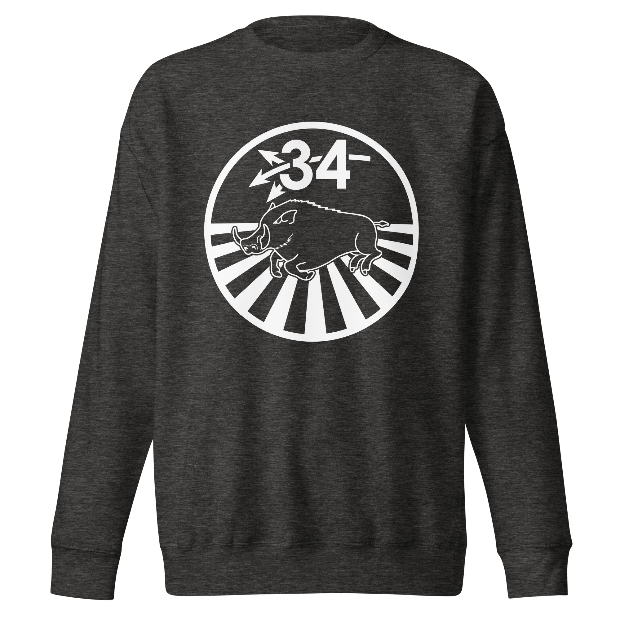 Squadron 34B: Loose Hawgs Premium Sweatshirt- White