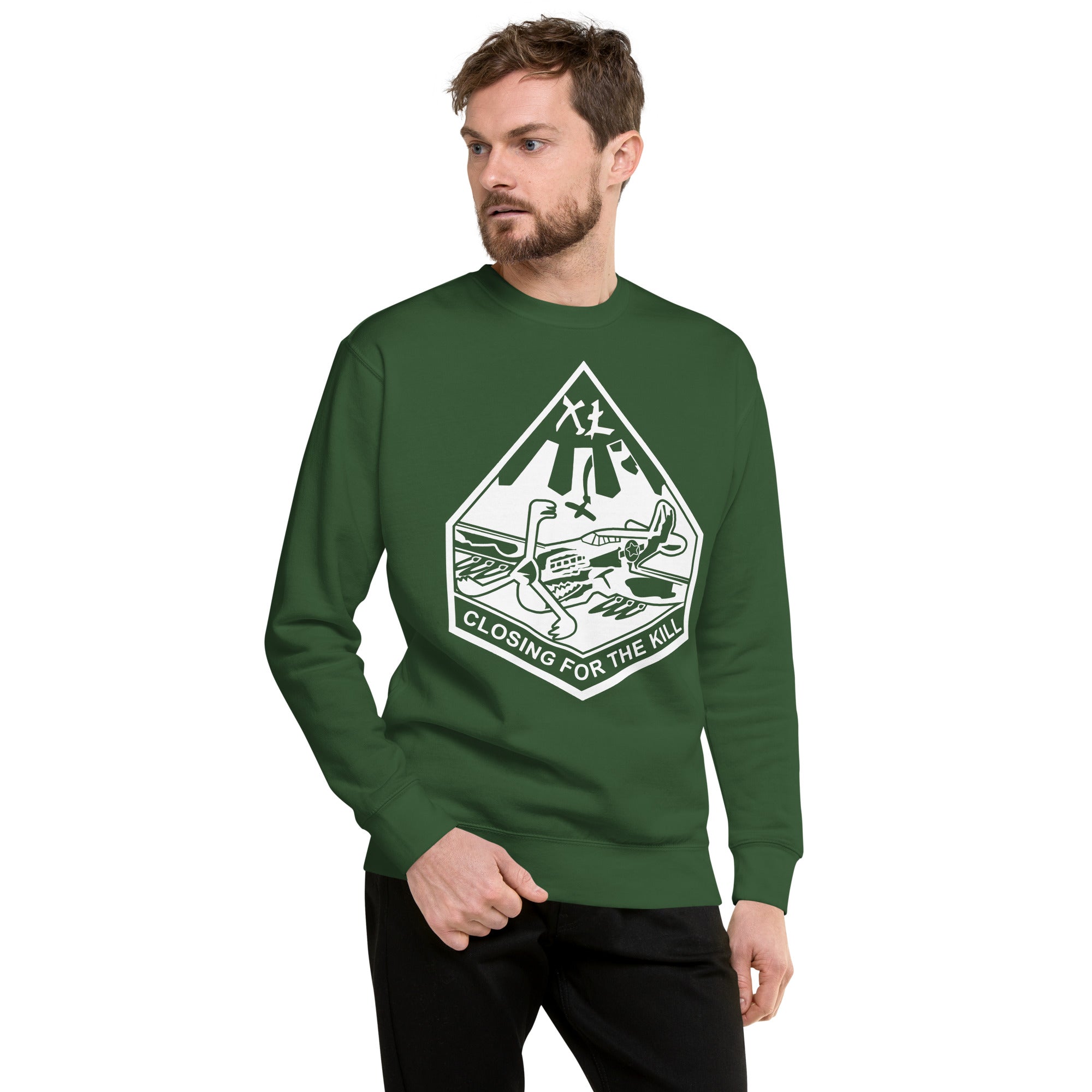 Squadron 40: Warhawks Premium Sweatshirt- White