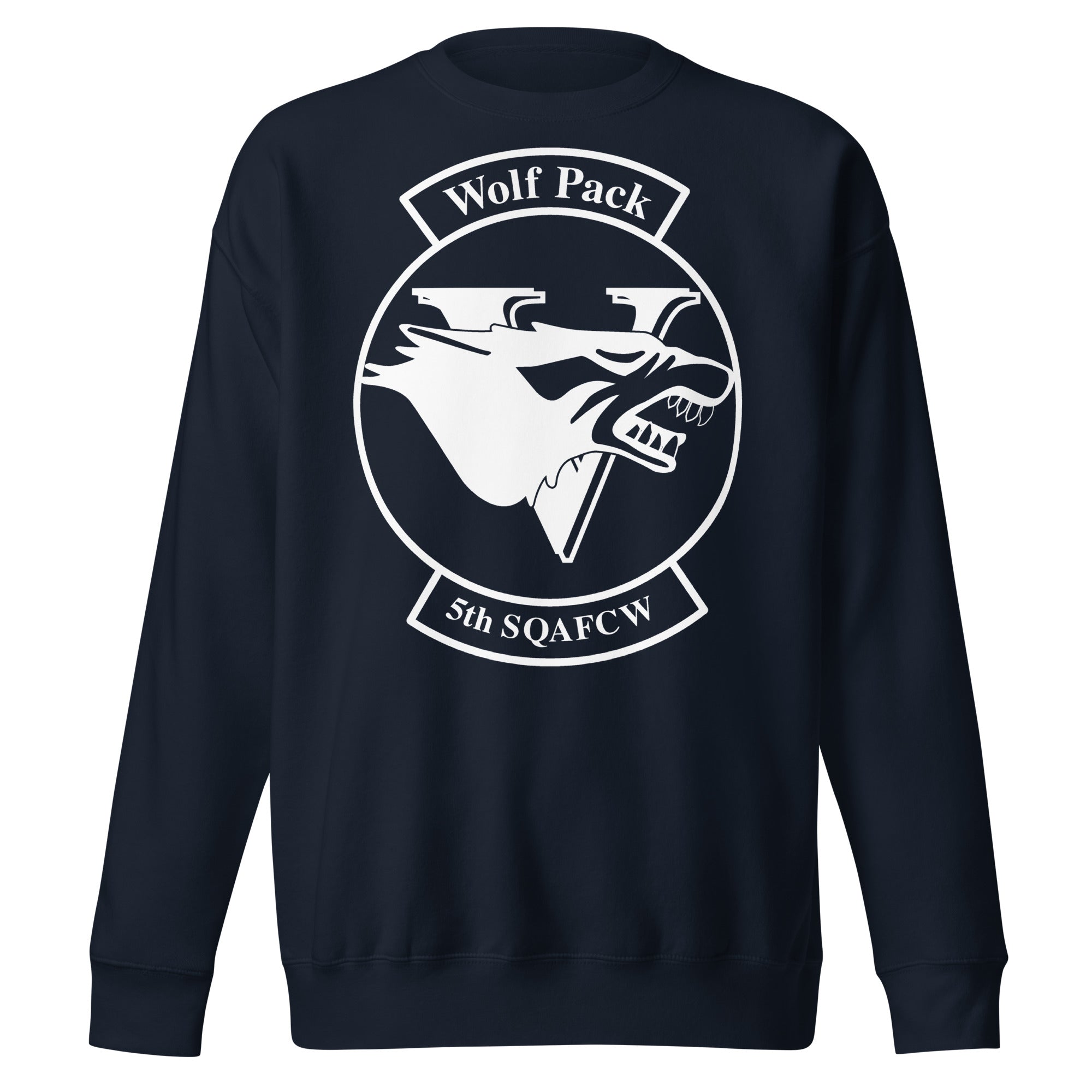 Squadron 5: Wolfpack Premium Sweatshirt- White