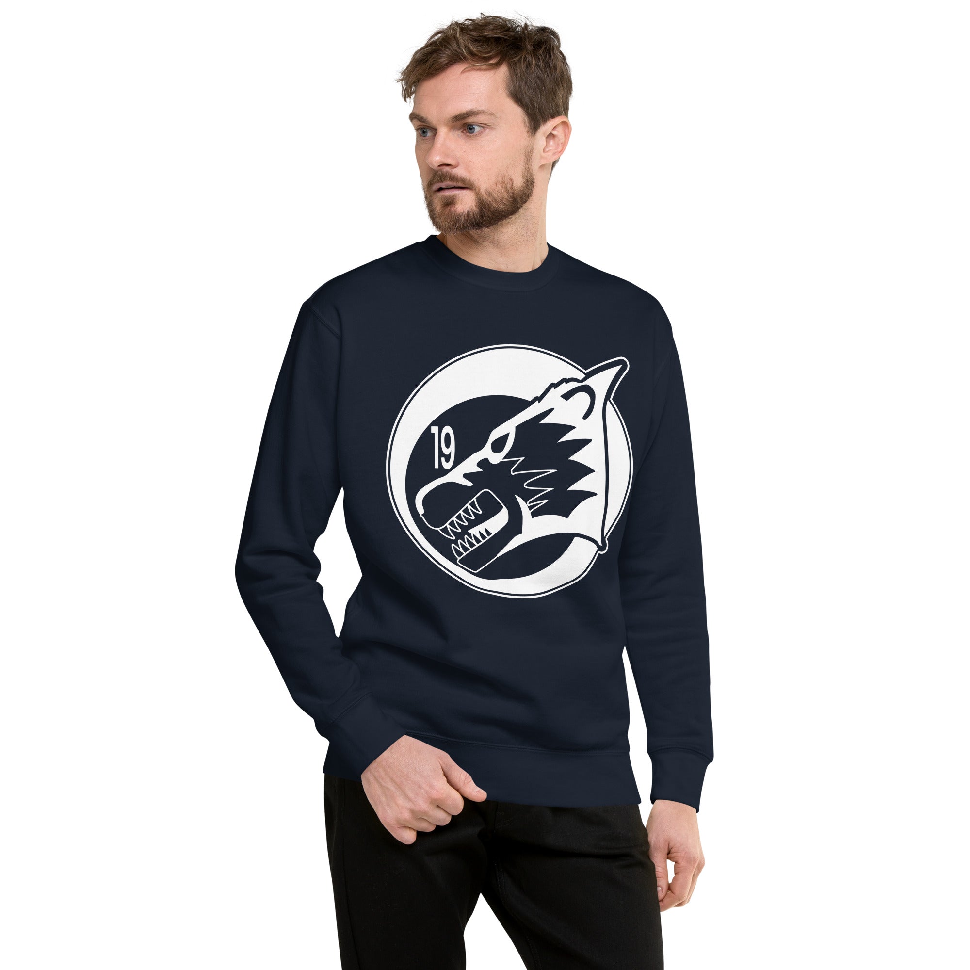 Squadron 19: Wolverines Premium Sweatshirt- White