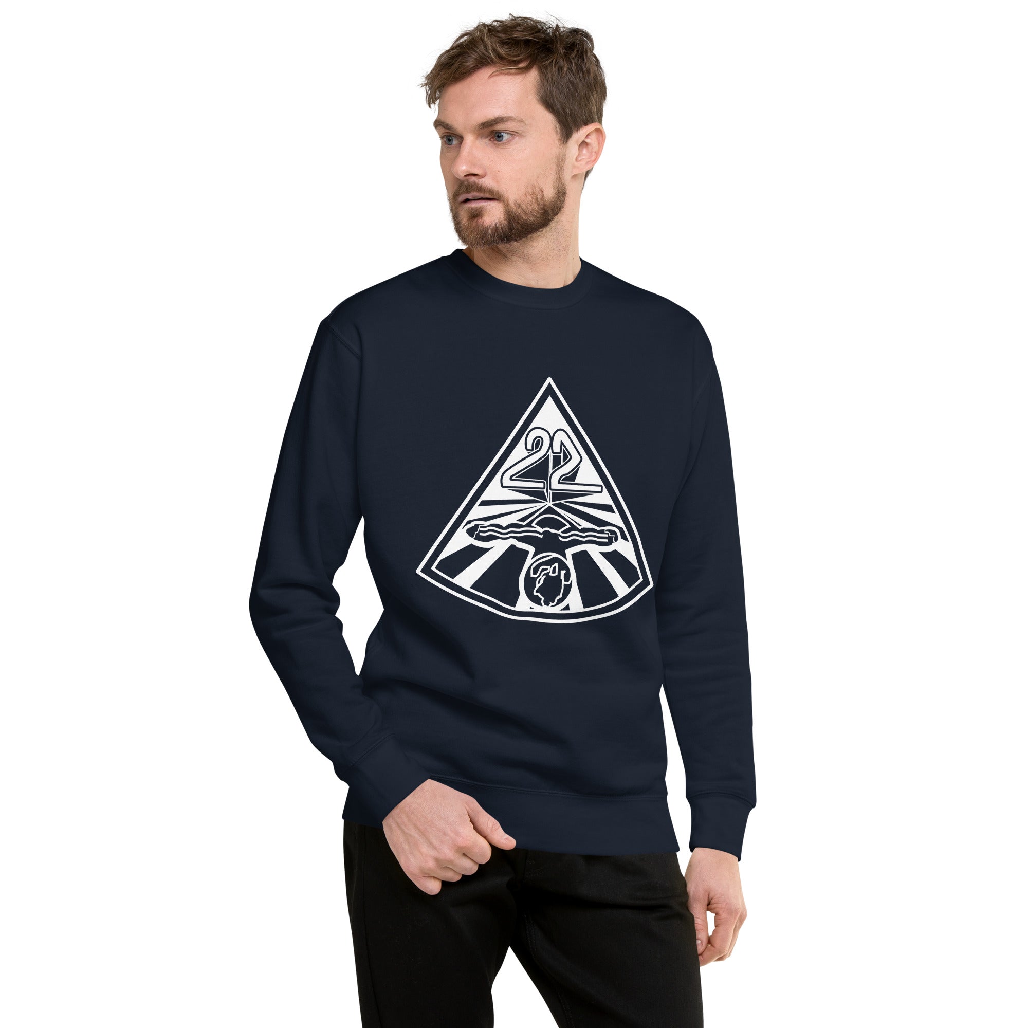 Squadron 22: Raptors Premium Sweatshirt- White